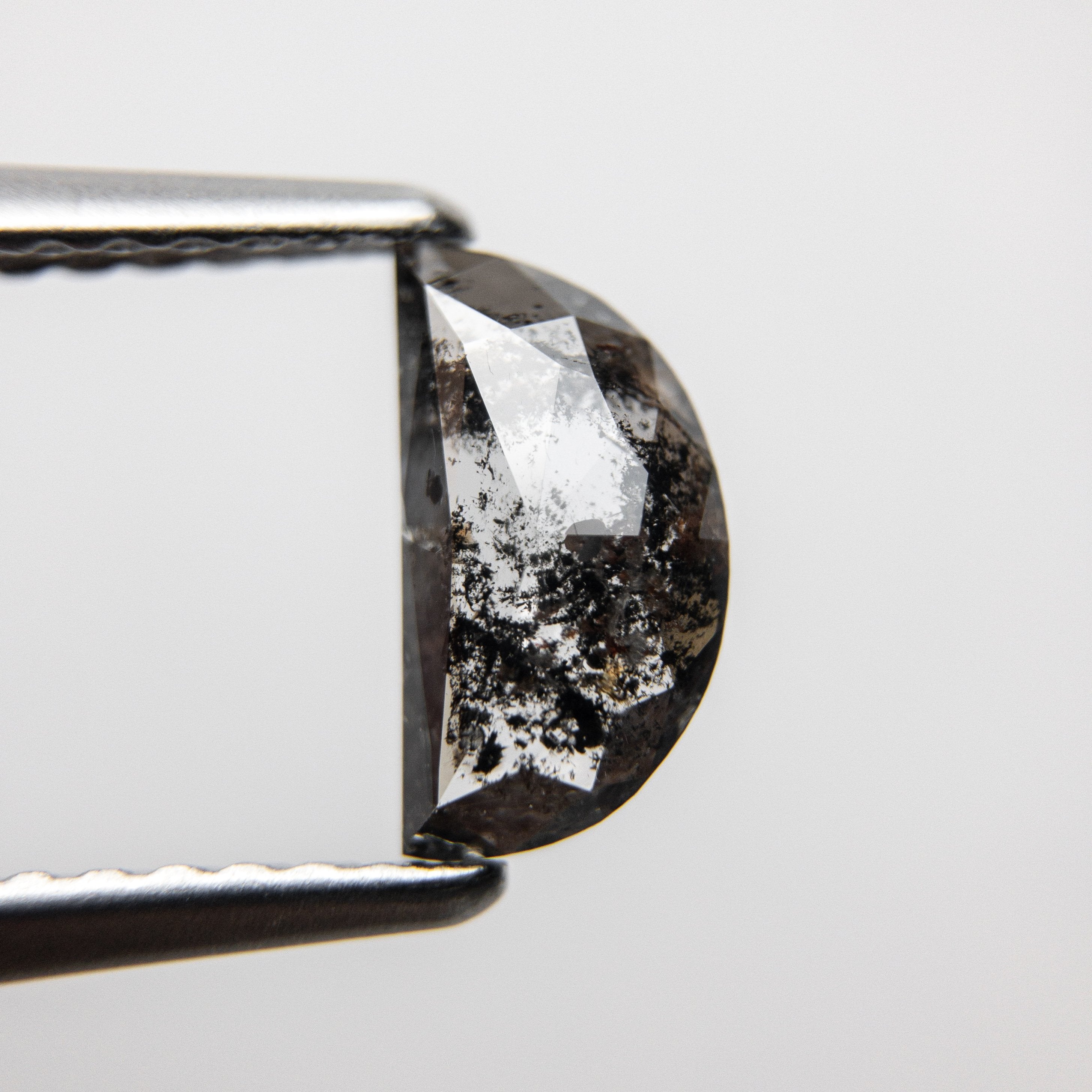 0.87ct 8.15x4.40x2.34mm Half Moon Rosecut 18400-08