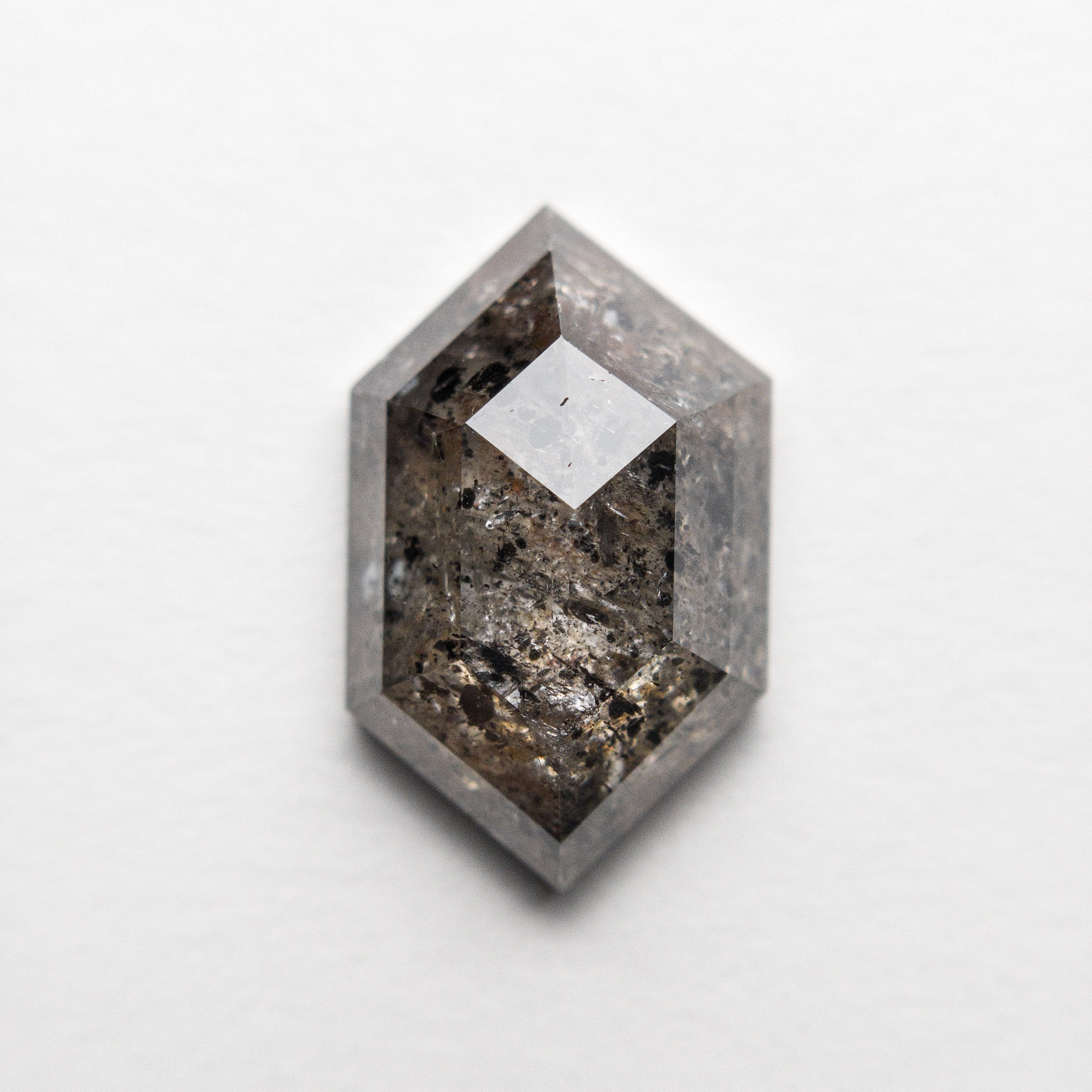 3.43ct 12.66x7.84x3.97mm Hexagon Rosecut 18407-01