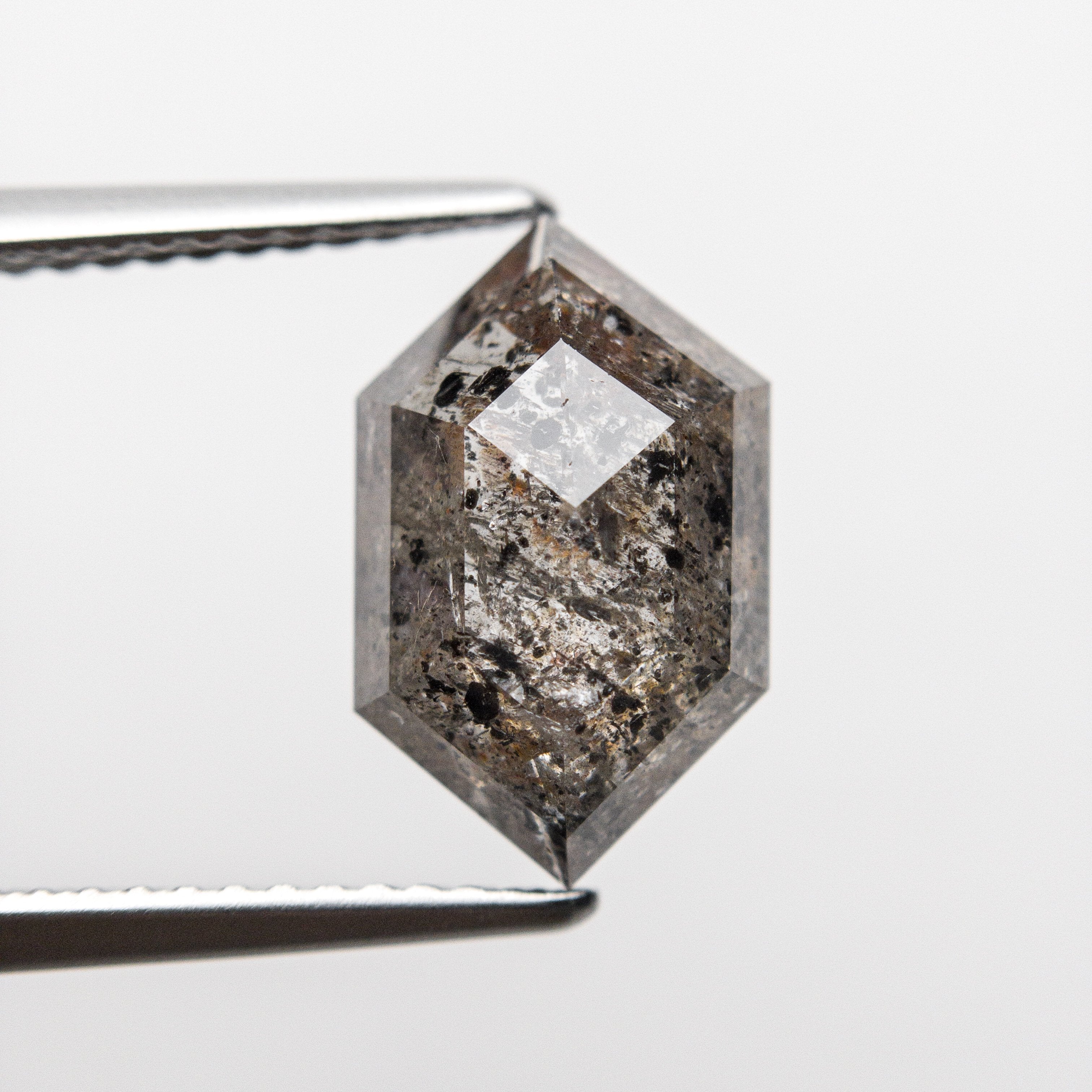 3.43ct 12.66x7.84x3.97mm Hexagon Rosecut 18407-01