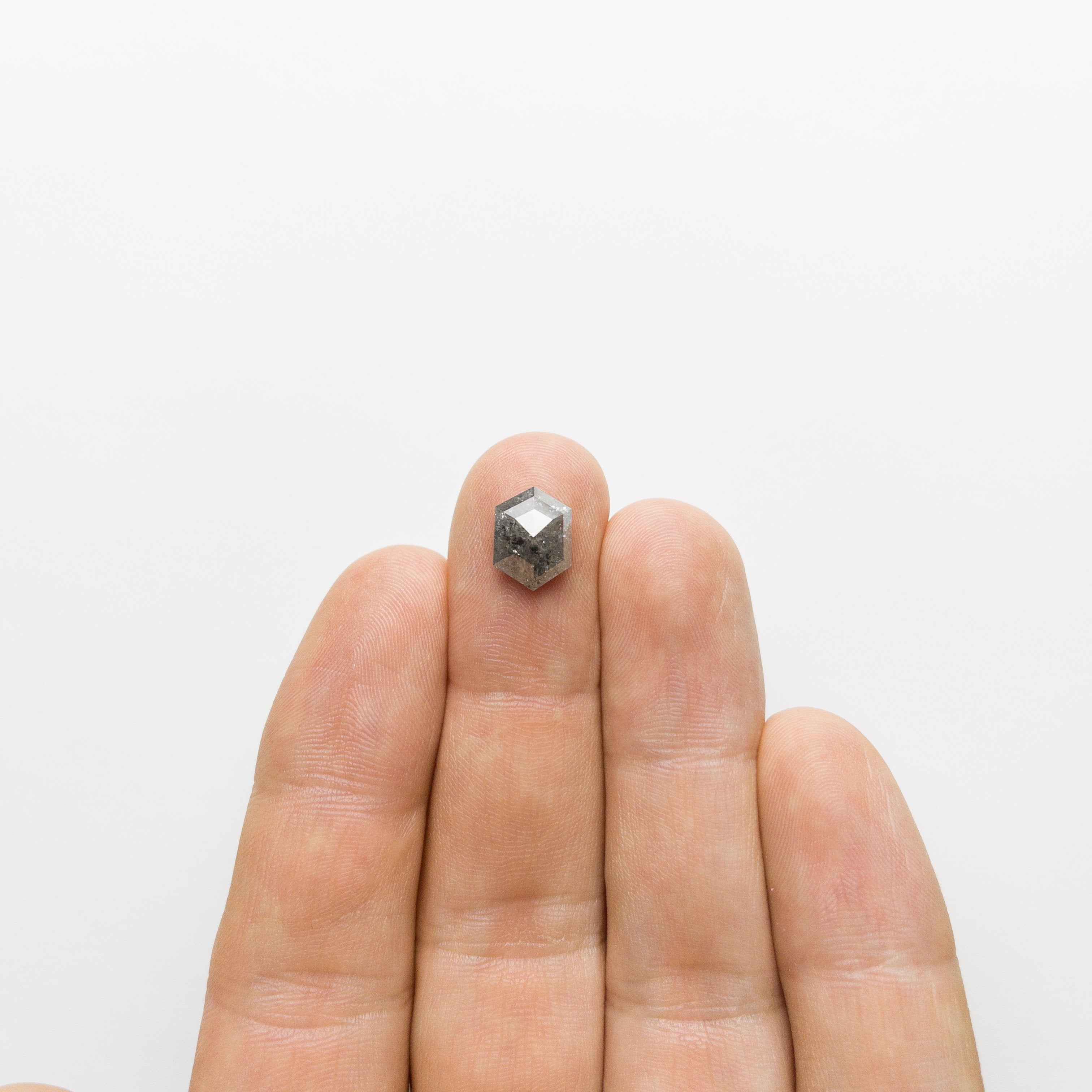 2.75ct 10.64x7.94x3.90mm Hexagon Rosecut 18407-03 HOLD D1942