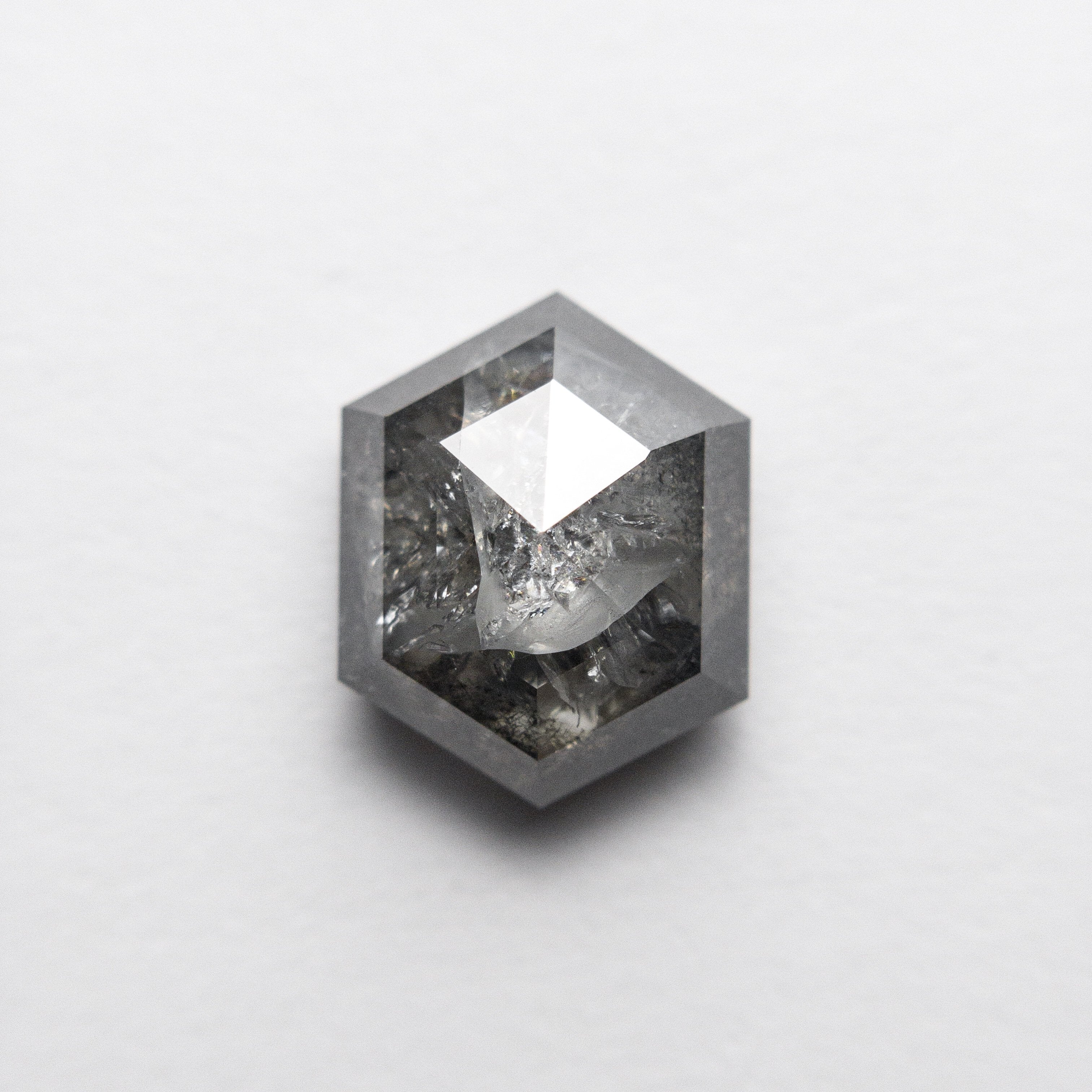 2.64ct 9.49x7.56x4.24mm Hexagon Rosecut 18407-06