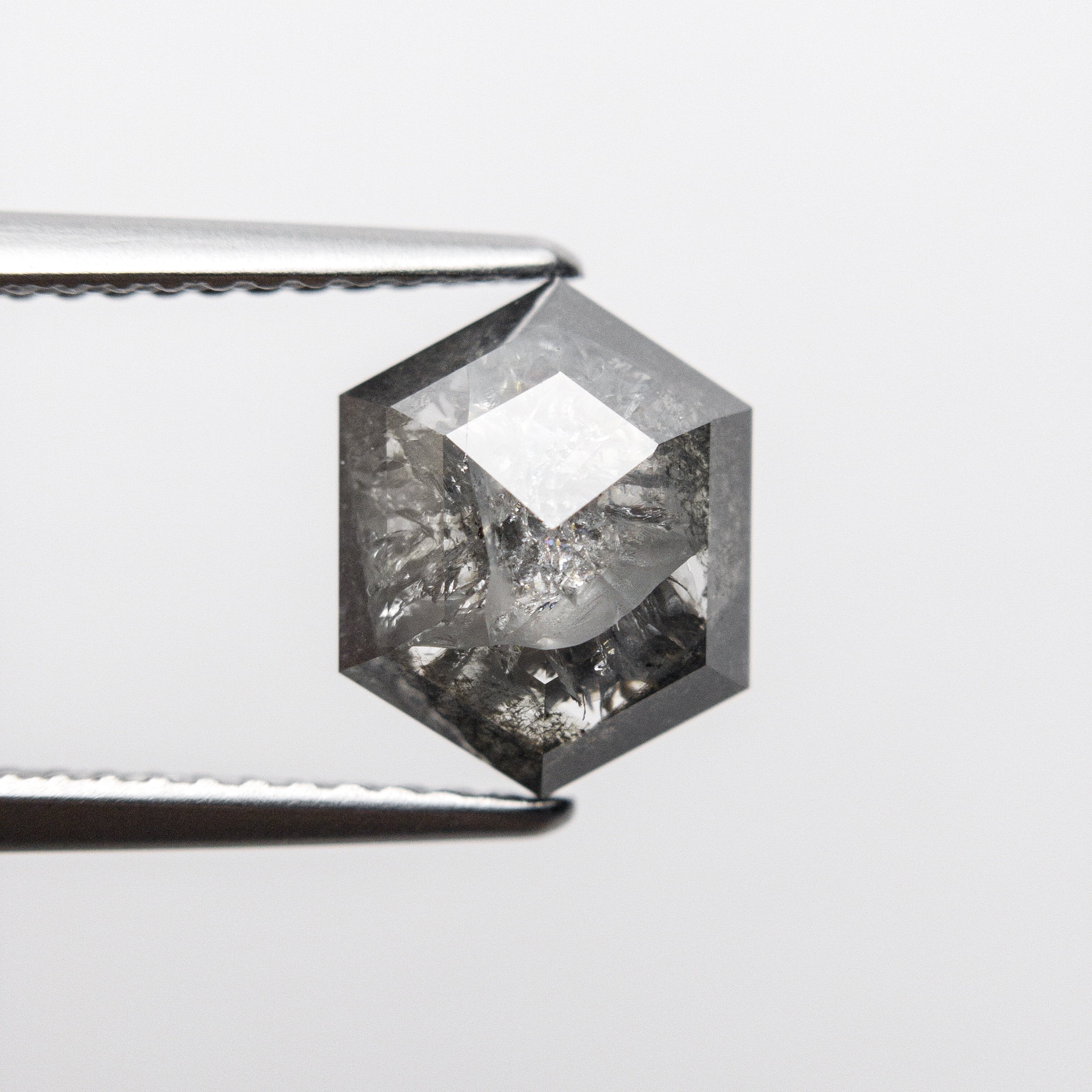 2.64ct 9.49x7.56x4.24mm Hexagon Rosecut 18407-06