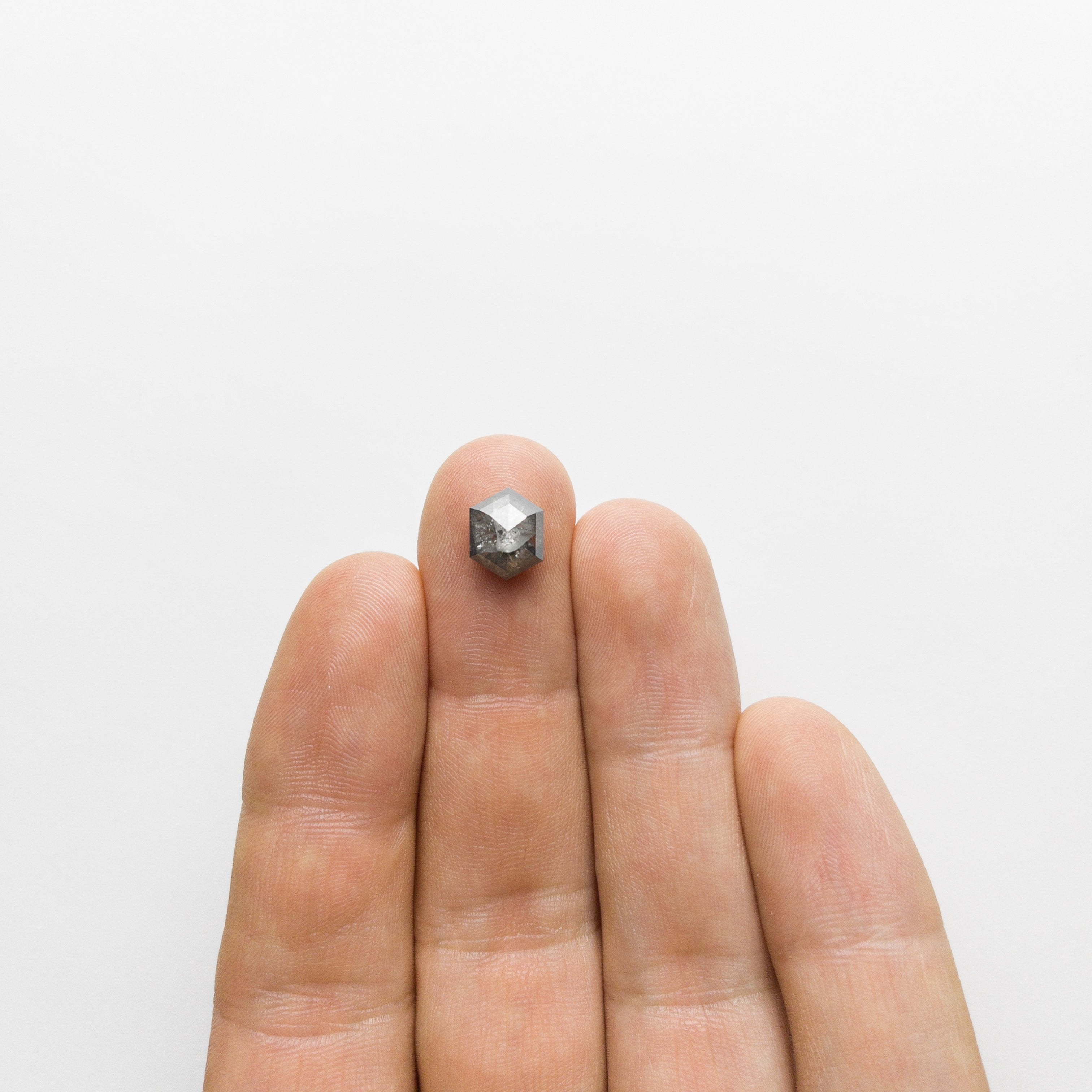 2.64ct 9.49x7.56x4.24mm Hexagon Rosecut 18407-06