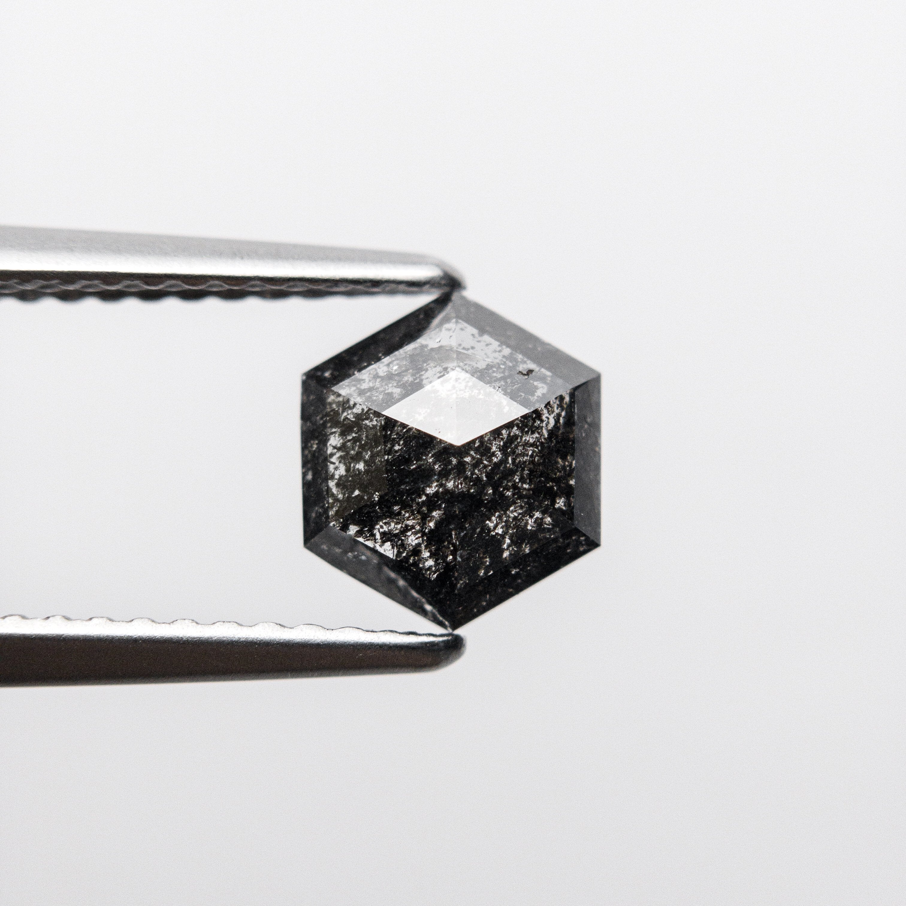 1.05ct 7.36x6.47x2.73mm Hexagon Rosecut 18407-08 hold d1563