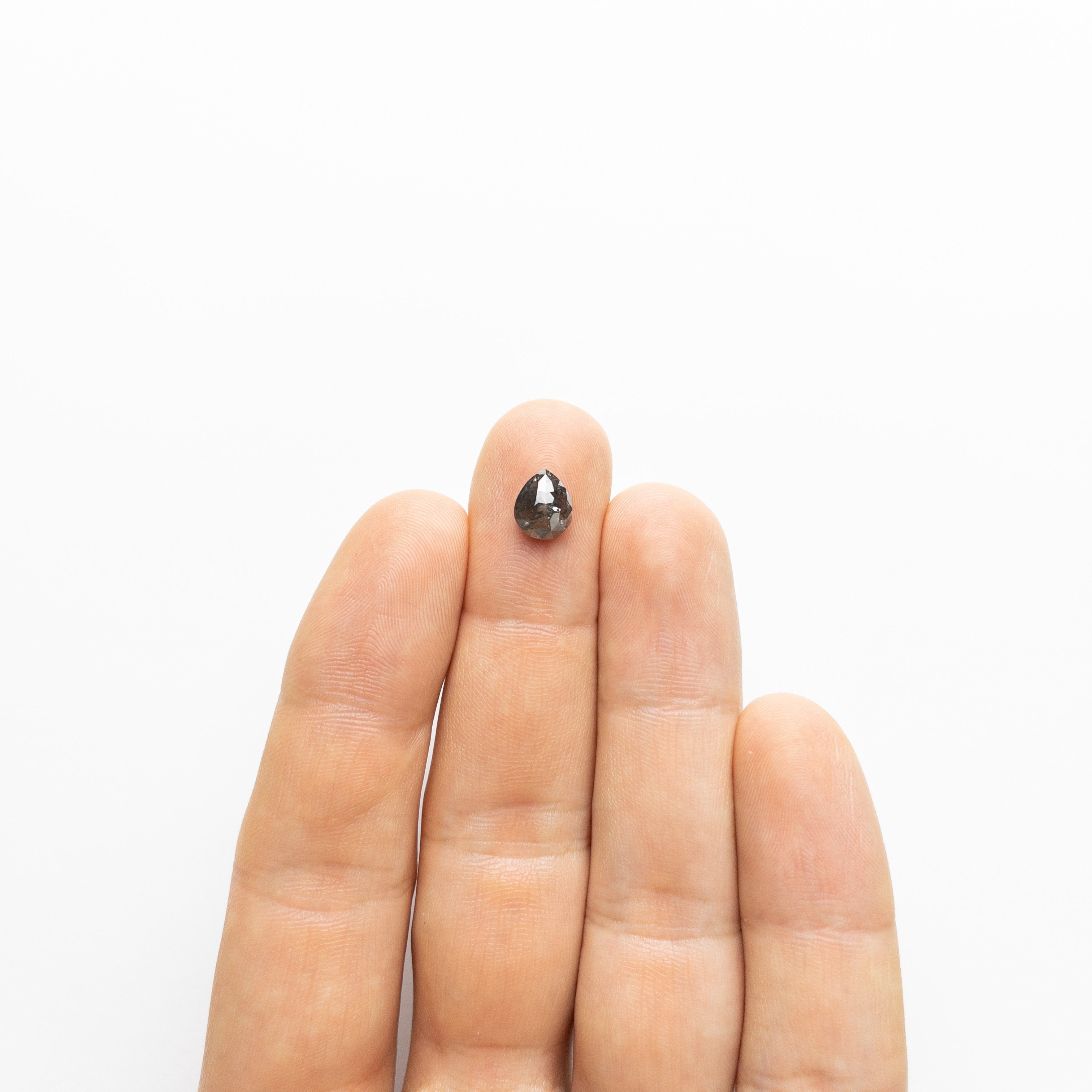 1.49ct 8.30x6.85x3.09mm Pear Rosecut 18408-02