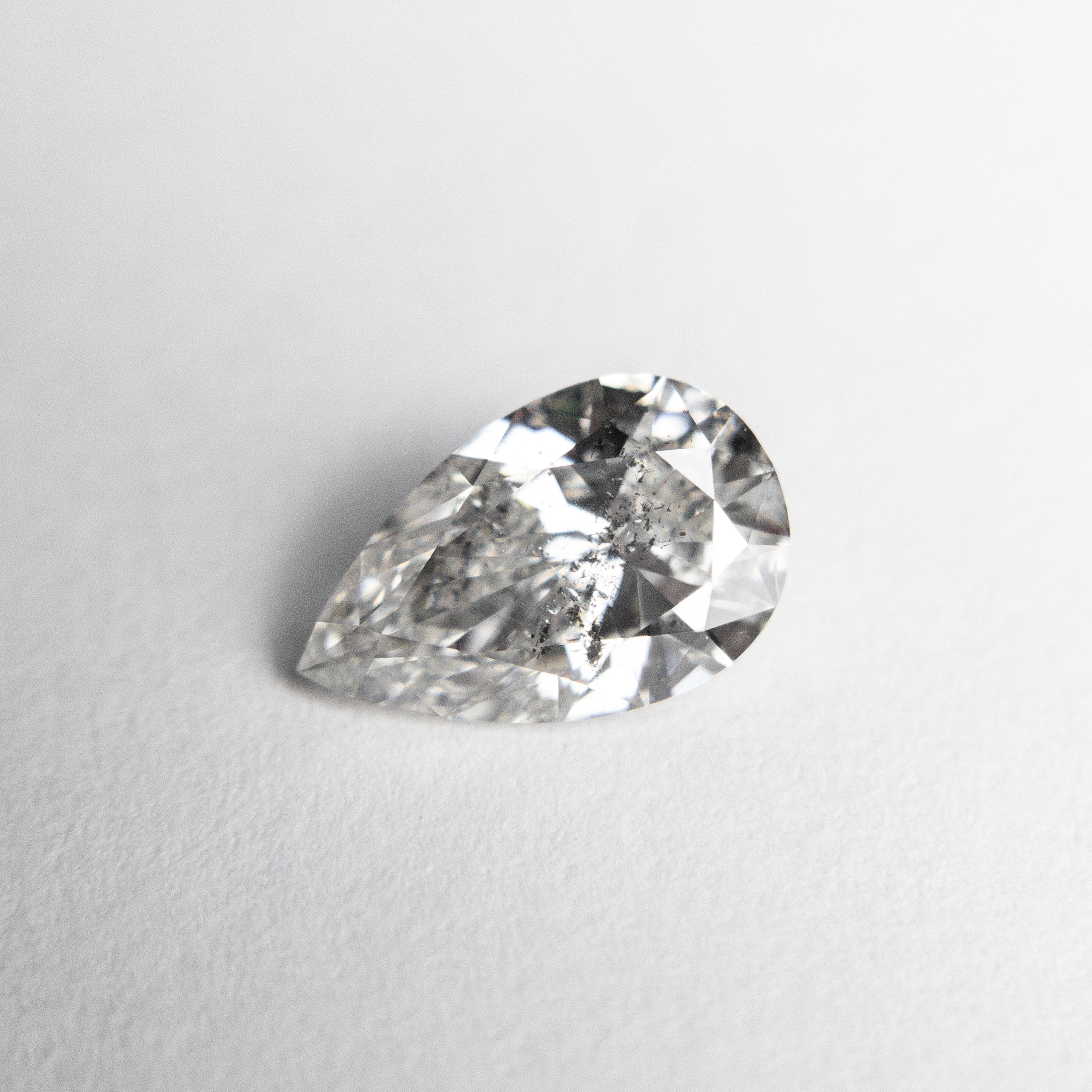 0.90ct 8.54x5.39x3.19mm I2 E-F Pear Brilliant 18421-01 HOLD D1792 1.21.20