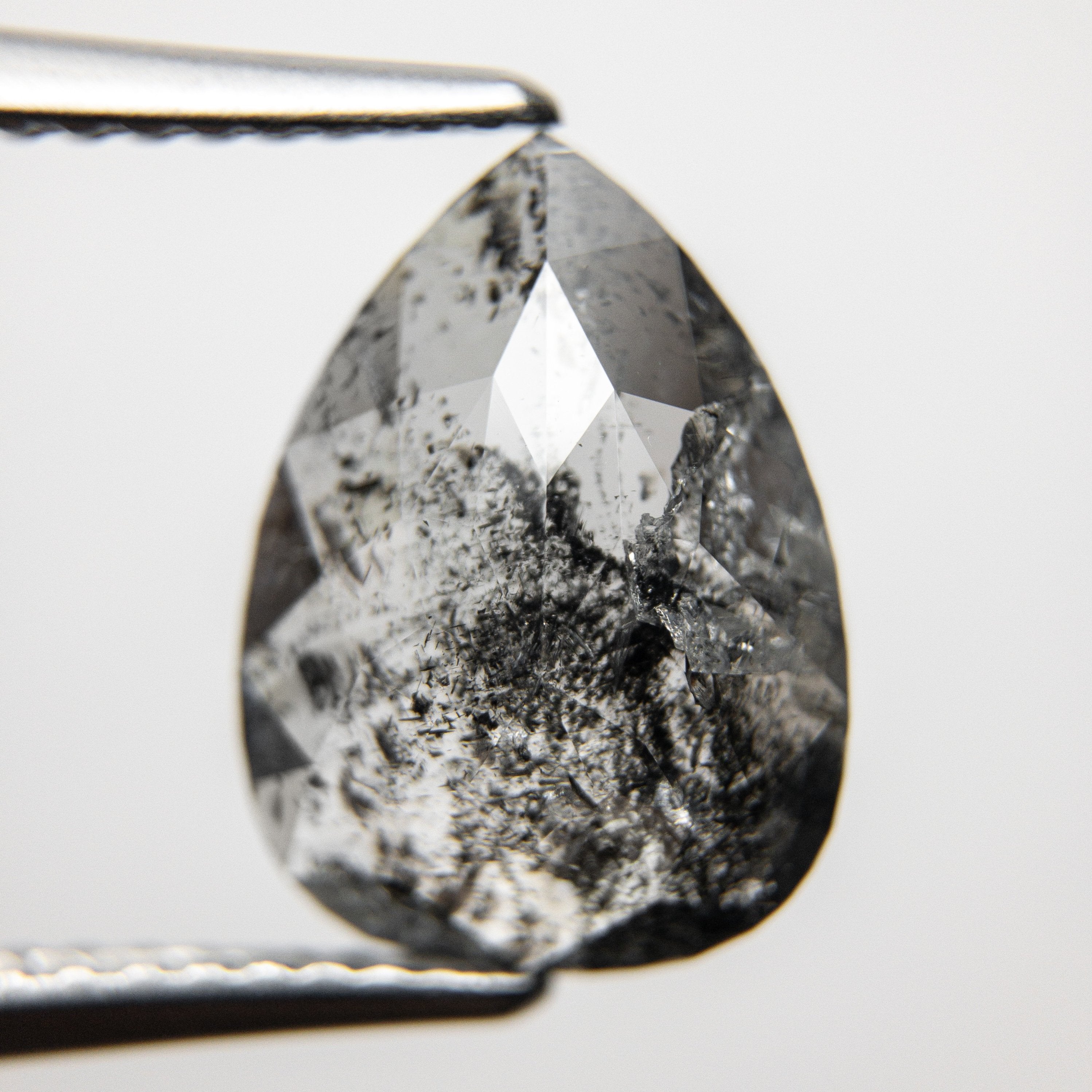 3.39ct 12.50x9.23x3.75mm Pear Rosecut 18424-01 HOLD D1581