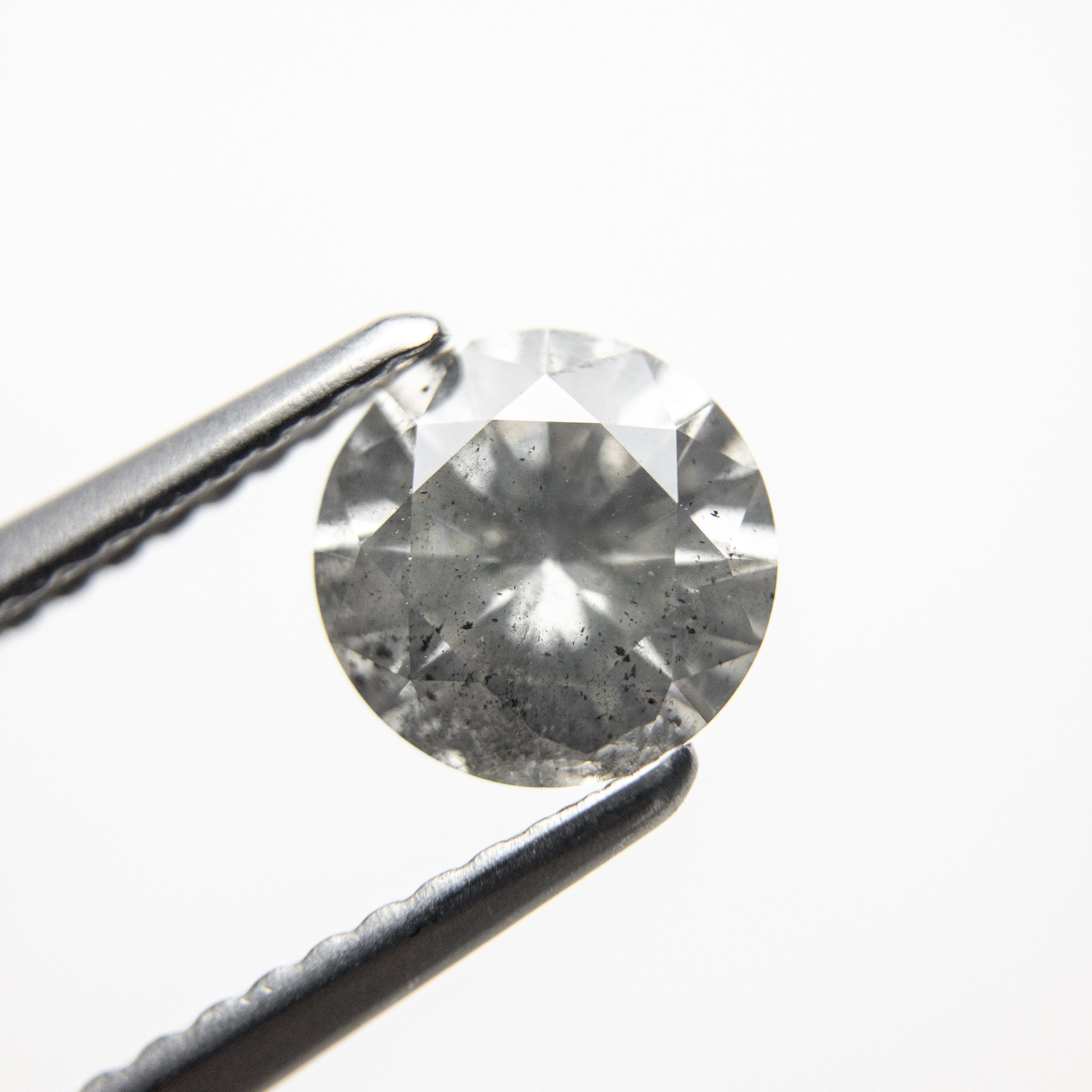 1.21ct 6.84x6.78x4.18mm Round Brilliant 18427-04 hold D1547