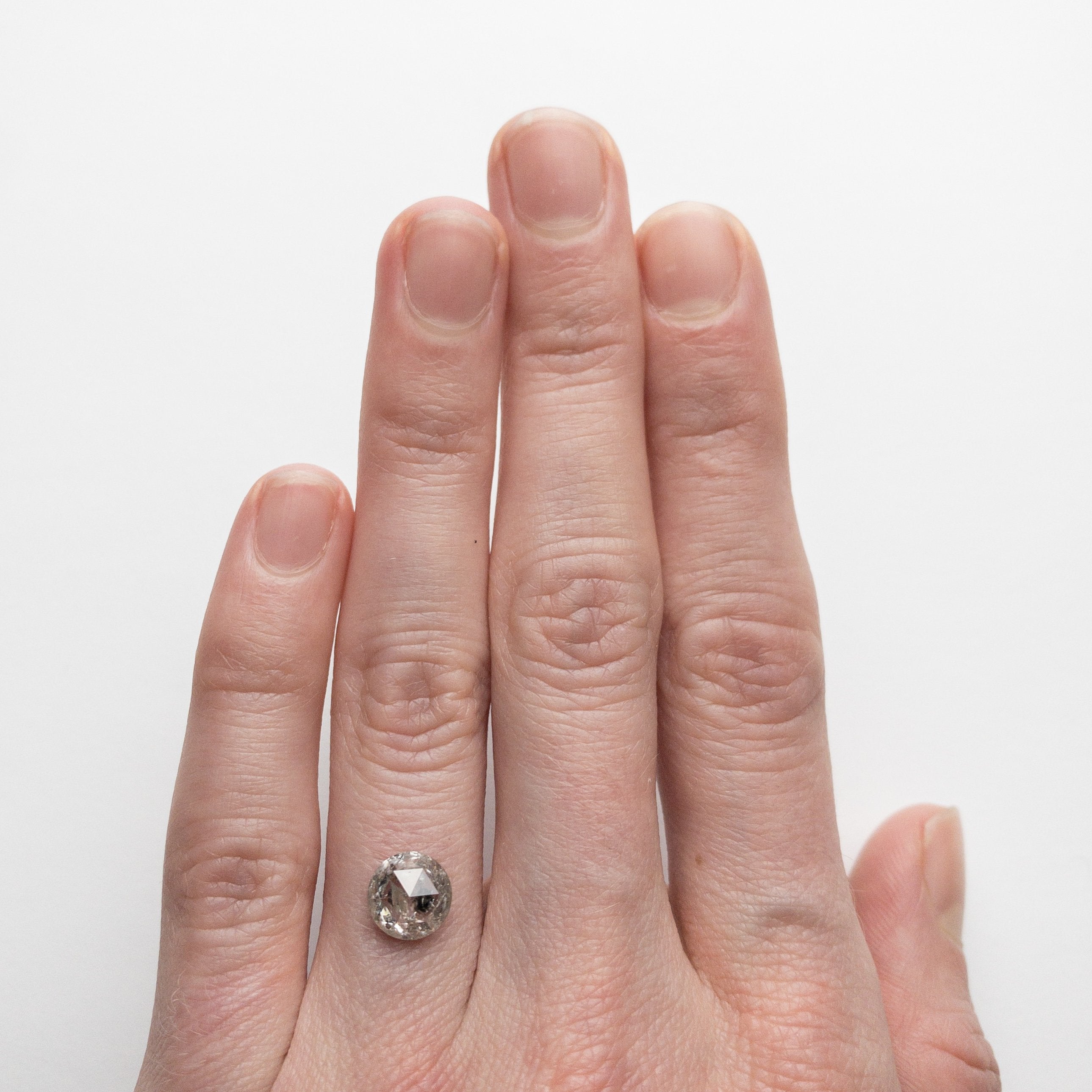 1.35ct 7.04x7.02x3.18mm Round Rosecut 18434-02 HOLD D1942 2.12.21