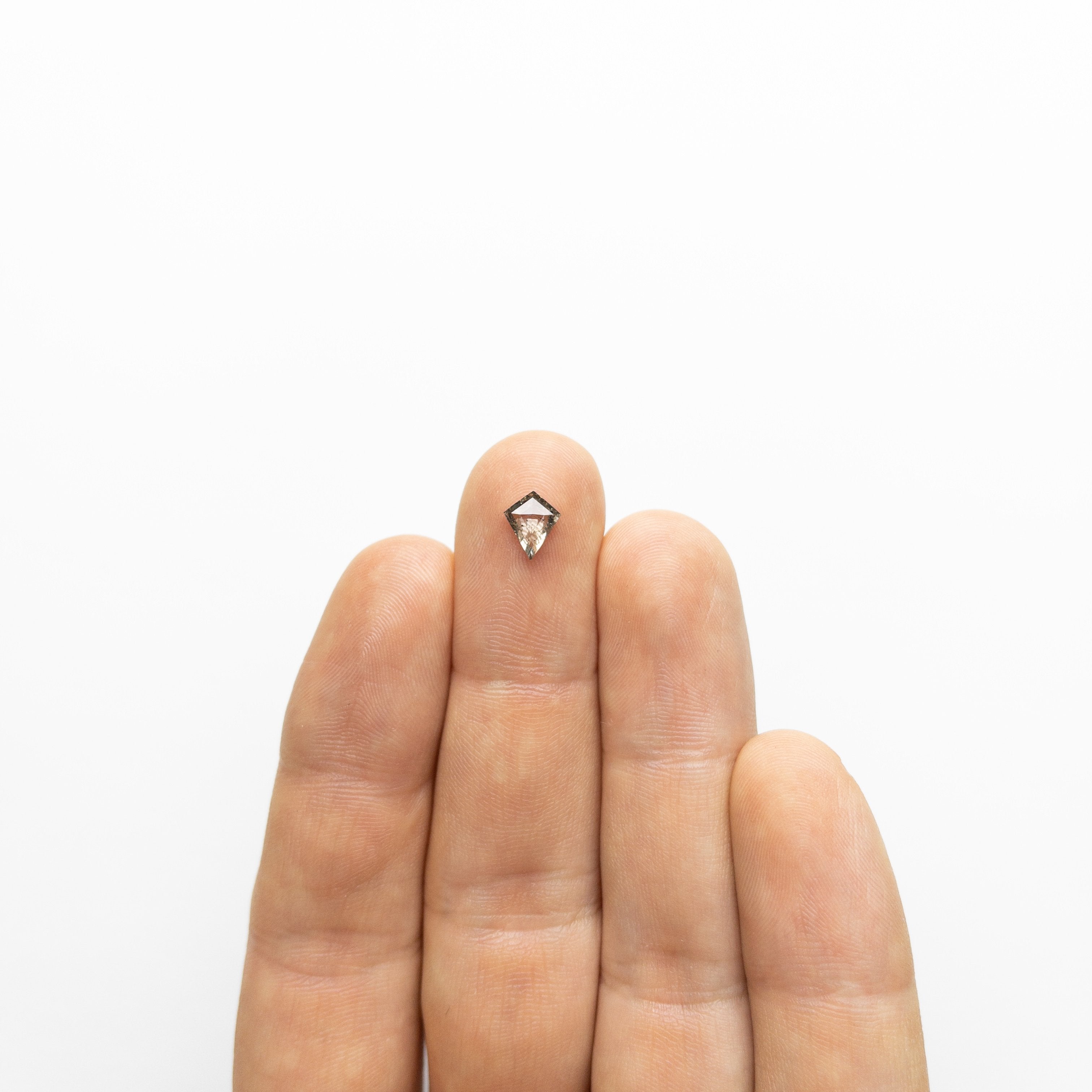 0.62ct 7.64x6.25x2.21mm Kite Rosecut 18456-11