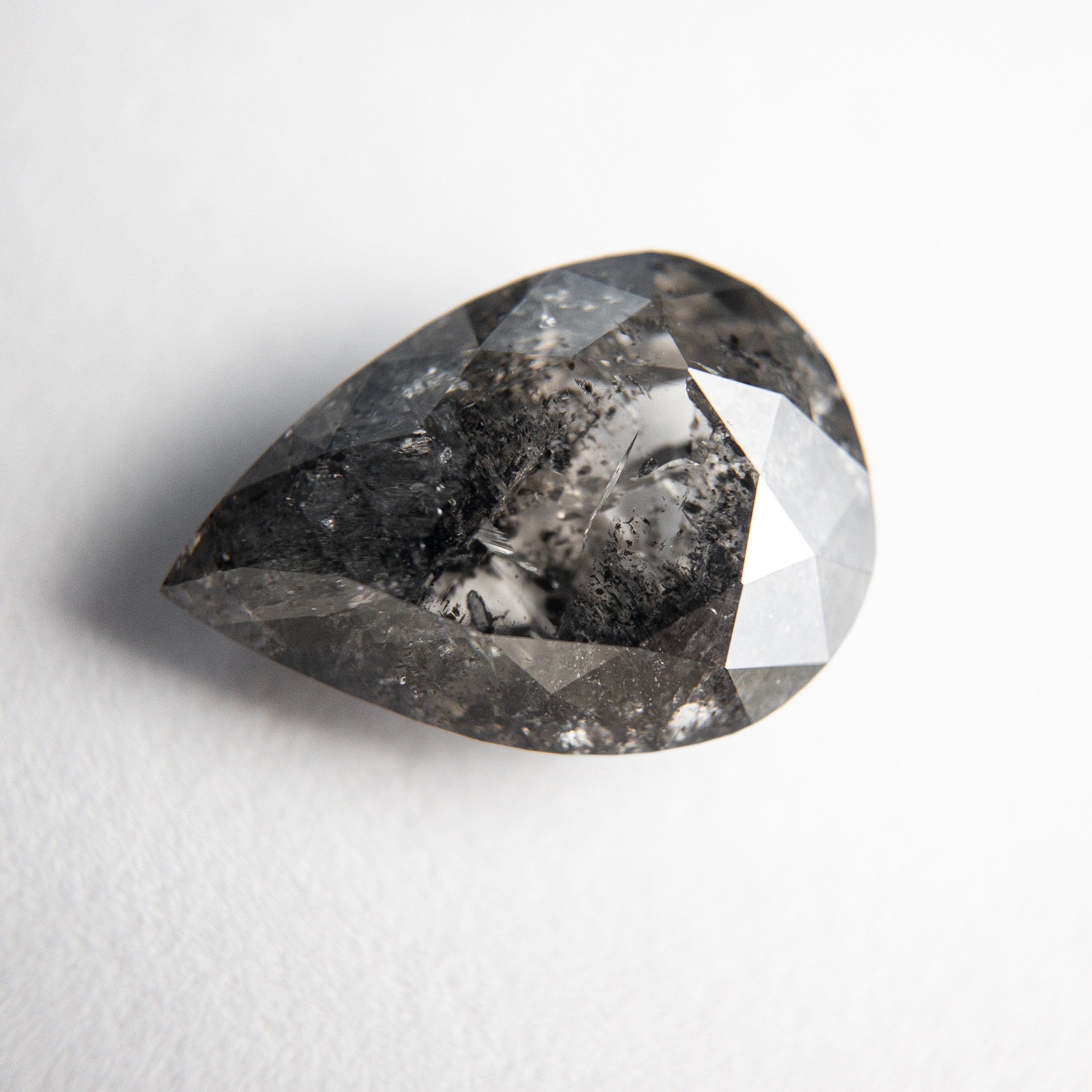 3.66ct 11.95x8.55x4.54mm Pear Double Cut 18457-02 hold D1704