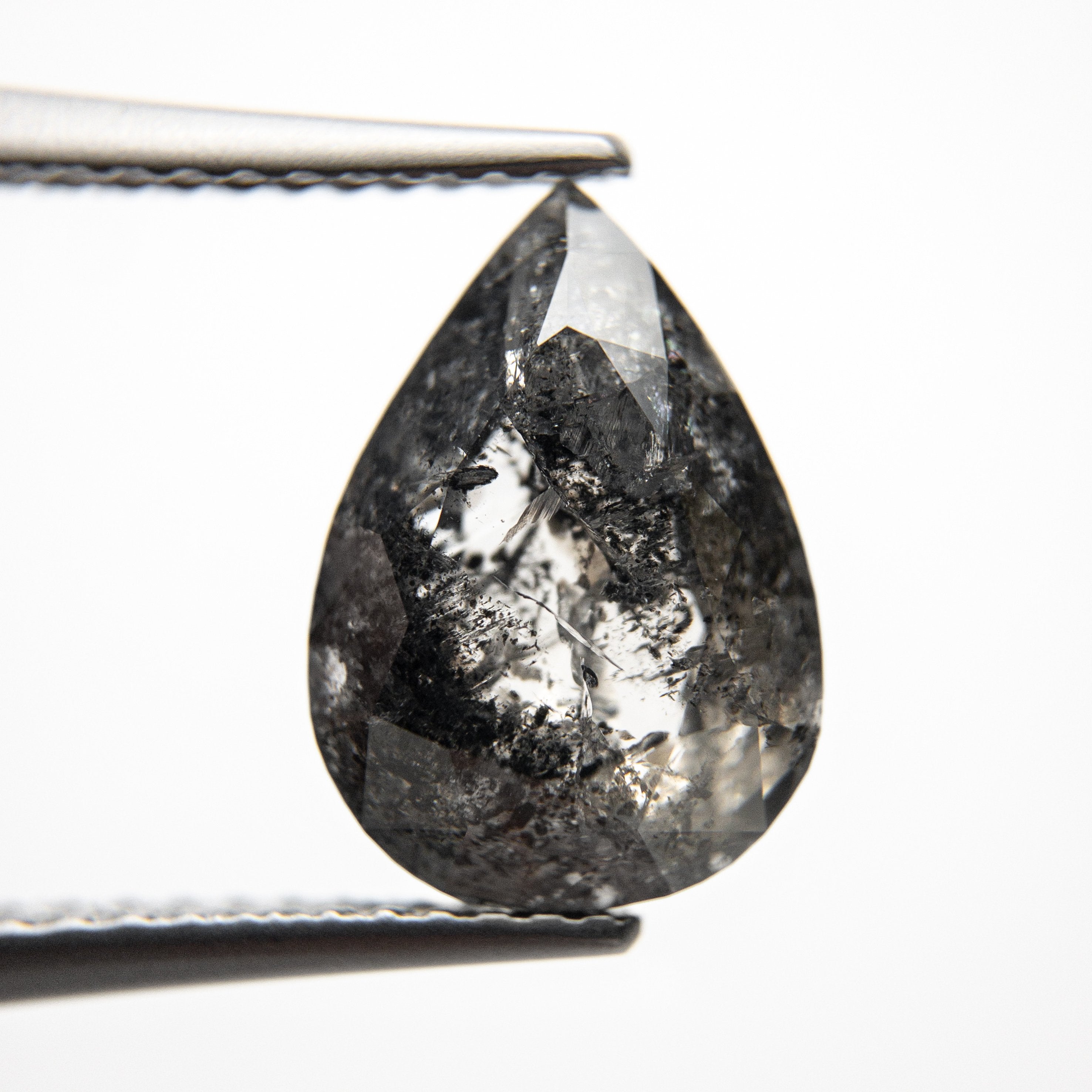 3.66ct 11.95x8.55x4.54mm Pear Double Cut 18457-02 hold D1704