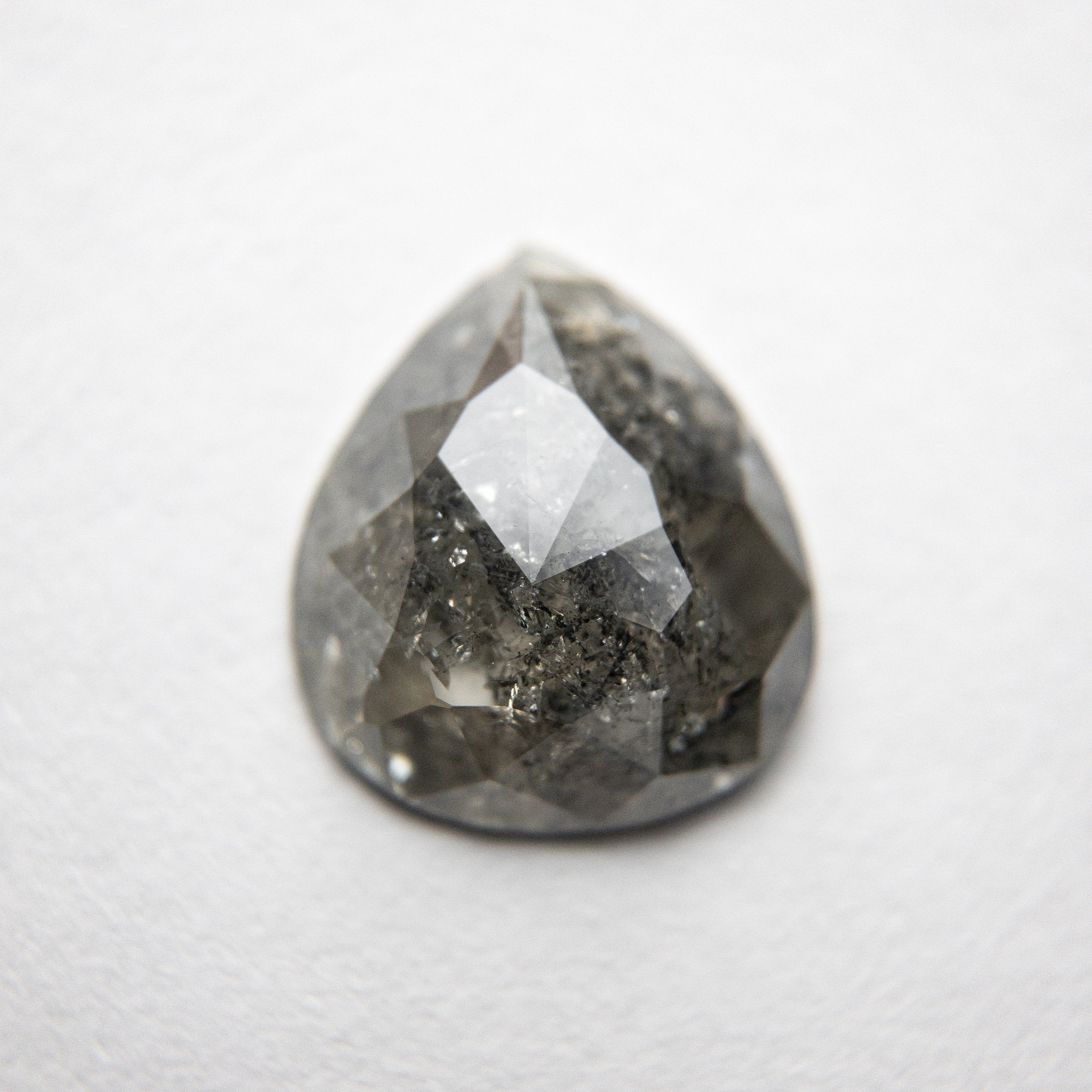 1.97ct 10.03x8.82x2.81mm Pear Rosecut 18457-05 hold D1758