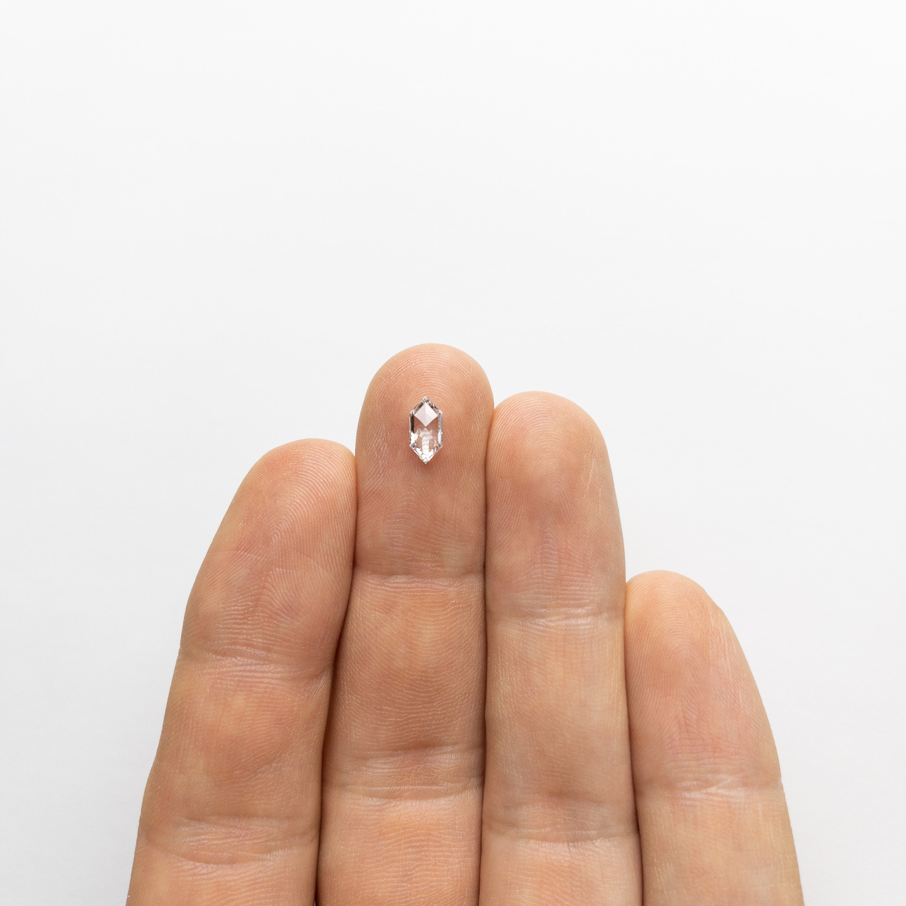 0.46ct 7.99x3.81x1.83mm VS2 D Hexagon Rosecut 18458-01 🇷🇺