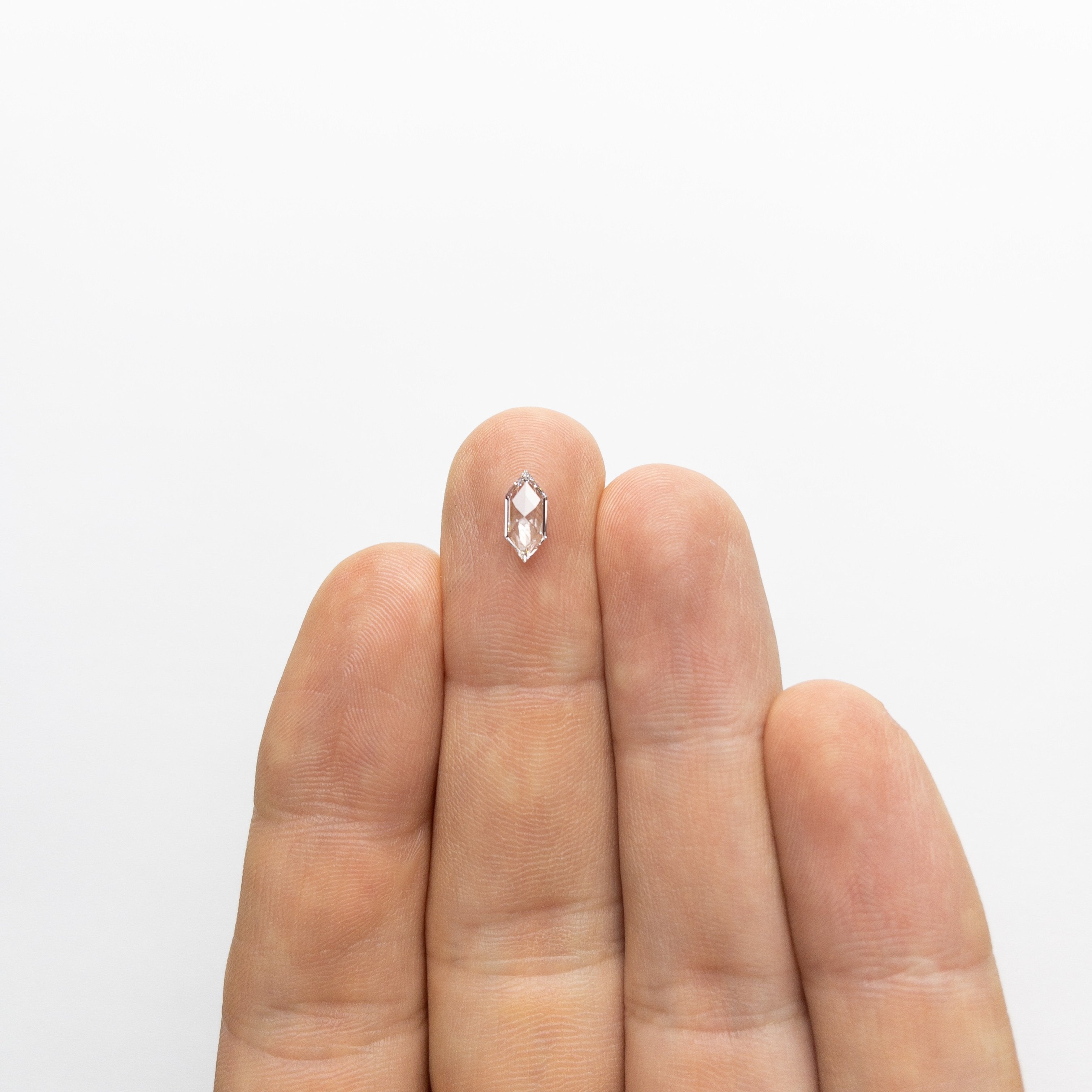 0.50ct 8.88x3.89x1.87mm VS1 E Hexagon Rosecut 18458-02