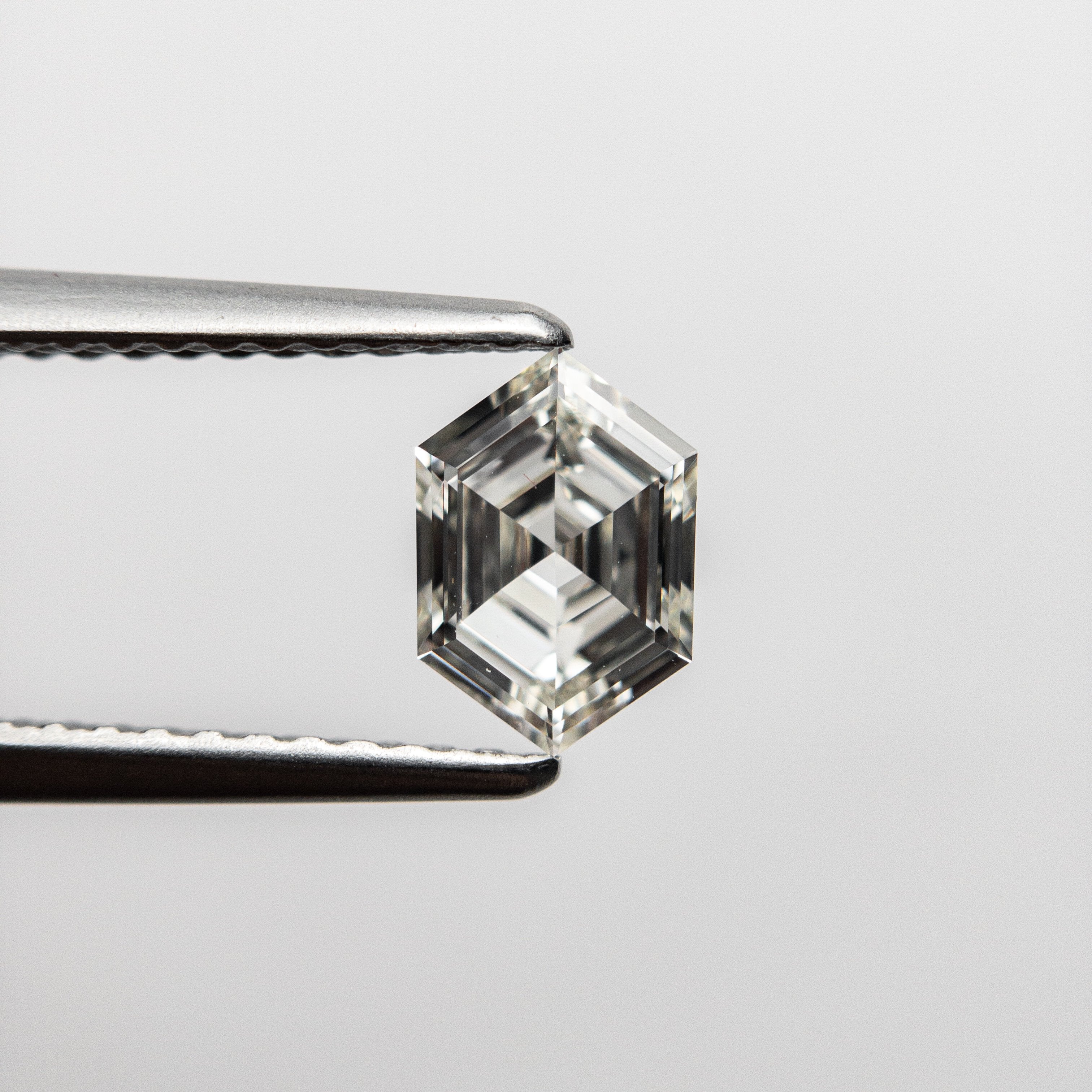 0.55ct 7.02x4.81x2.39mm VS1 I Hexagon Rosecut 18458-09 🇷🇺
