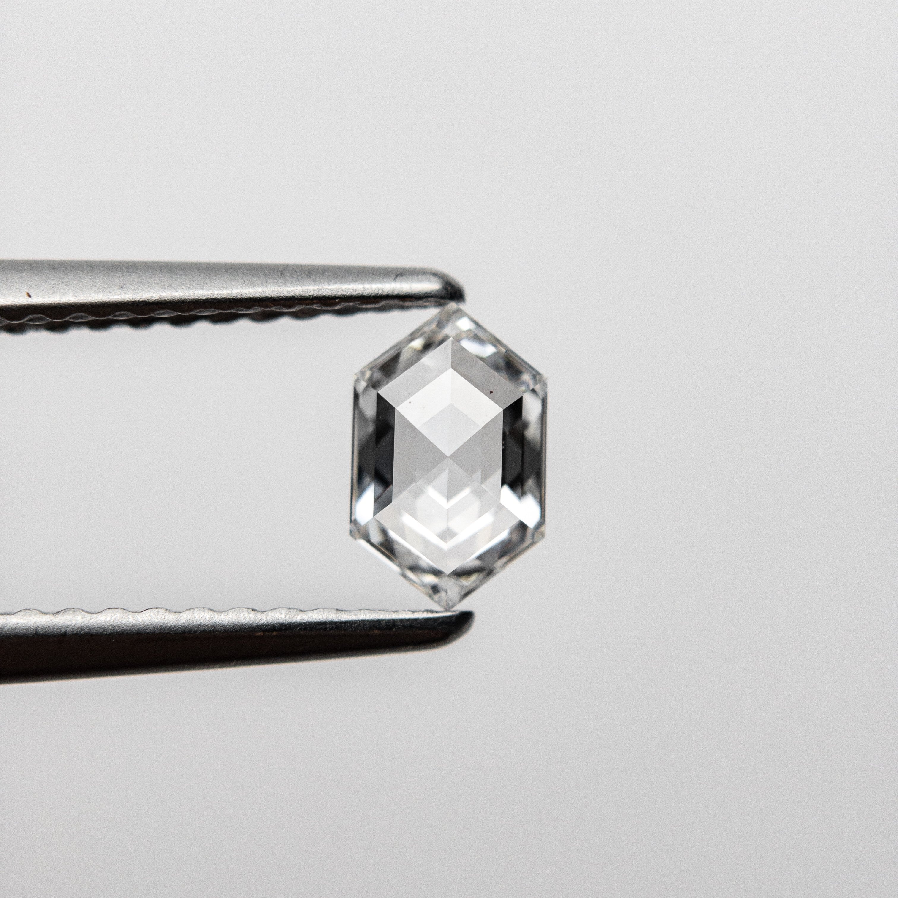 0.52ct 6.55x4.12x2.38mm VS1 D Hexagon Rosecut 18458-12 🇷🇺