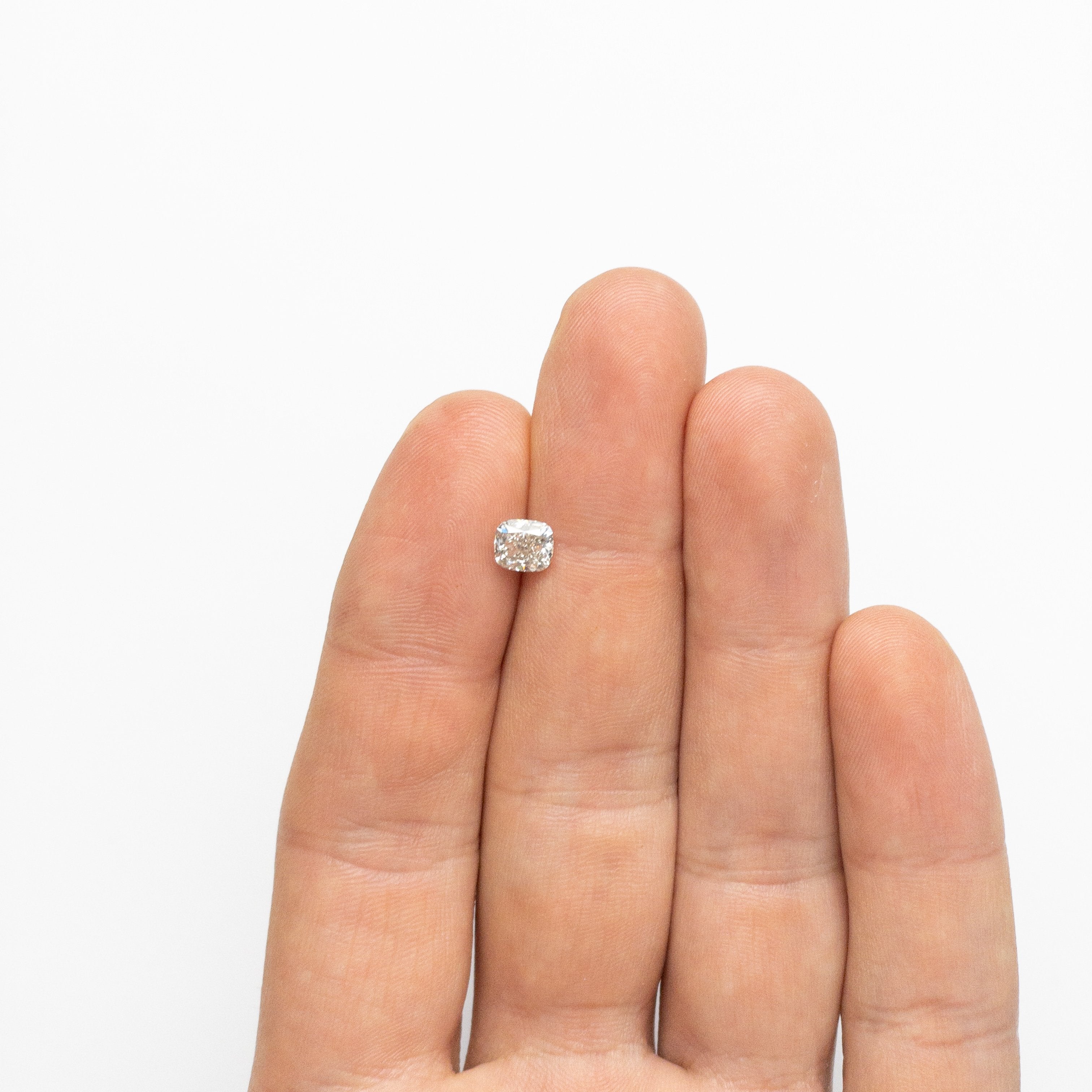 1.01ct 5.96x5.27x3.67mm SI2/I1 Champagne Cushion 18465-01
