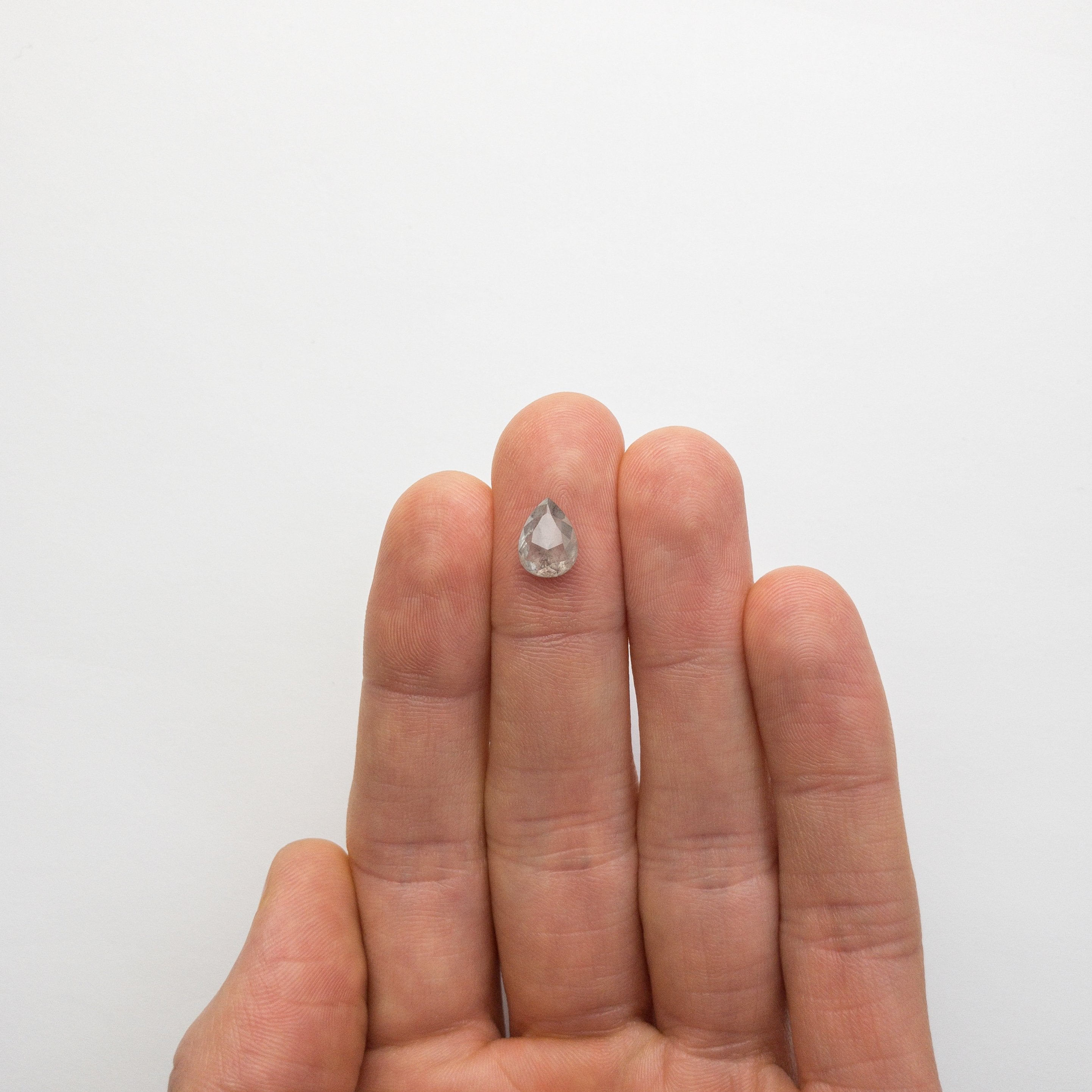 1.87ct 9.47x7.02x3.32mm Pear Rosecut 18483-06