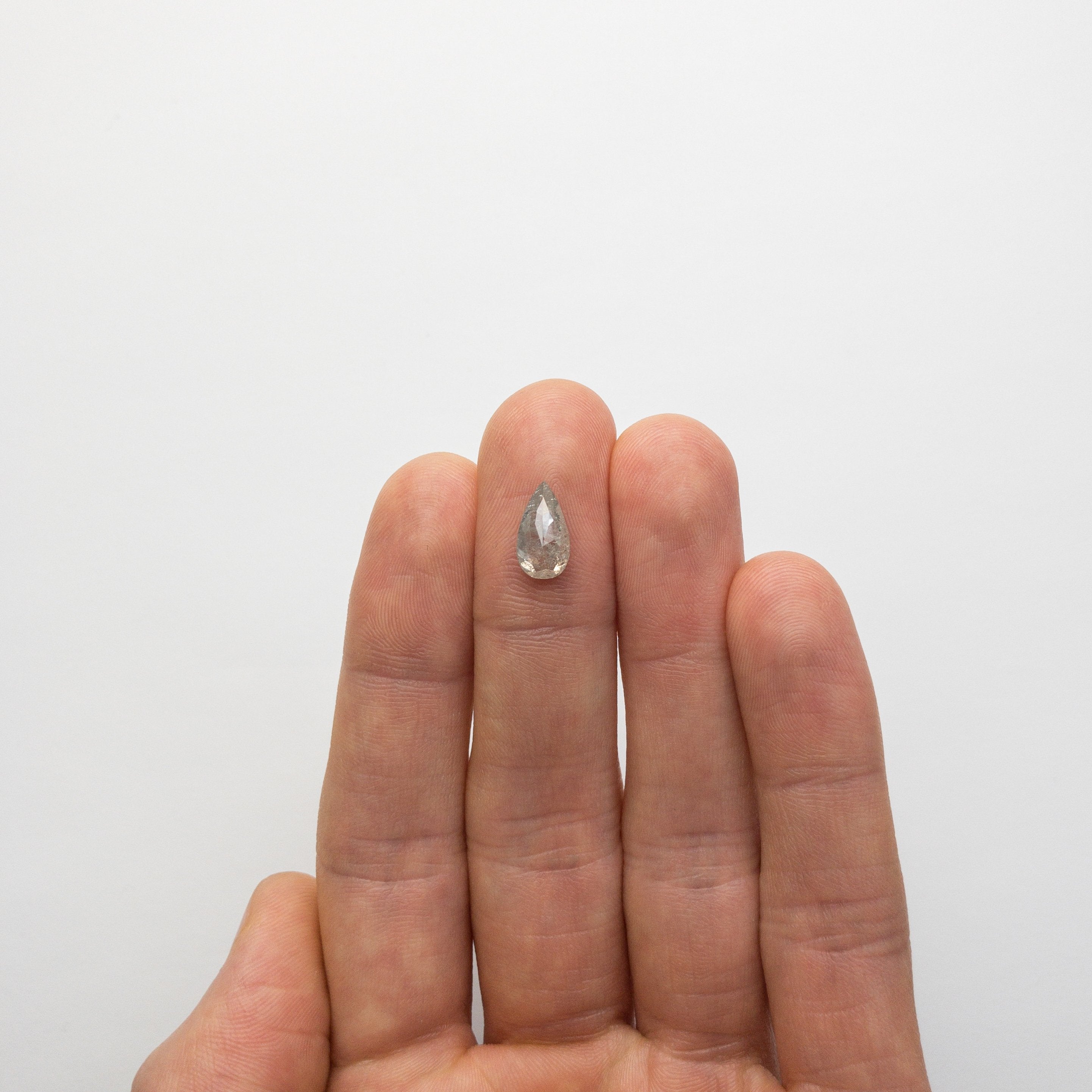 1.94ct 11.19x6.12x3.72mm Pear Rosecut 18483-08 hold 2294