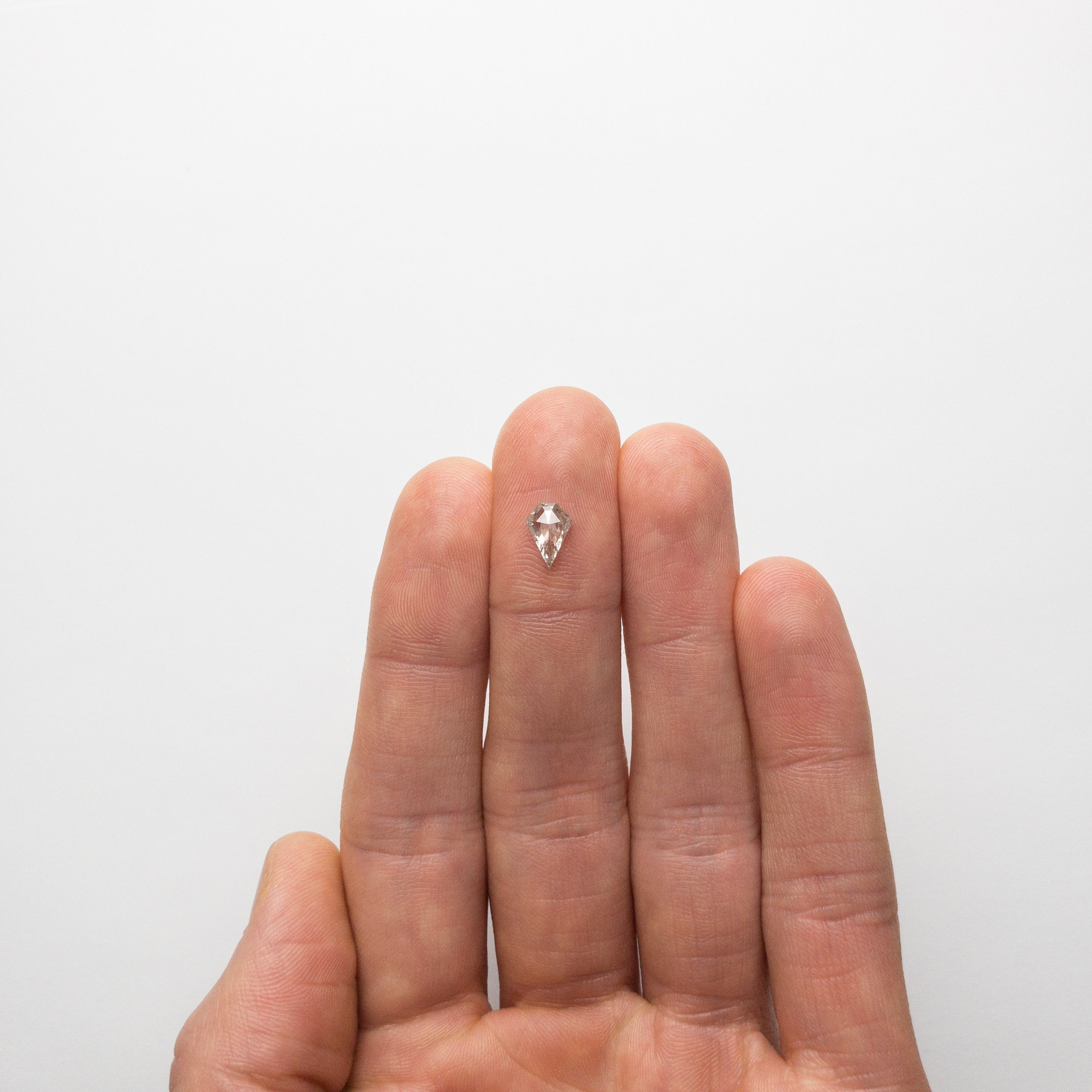 0.77ct 8.30x5.93x2.62mm Shield Rosecut 18483-20