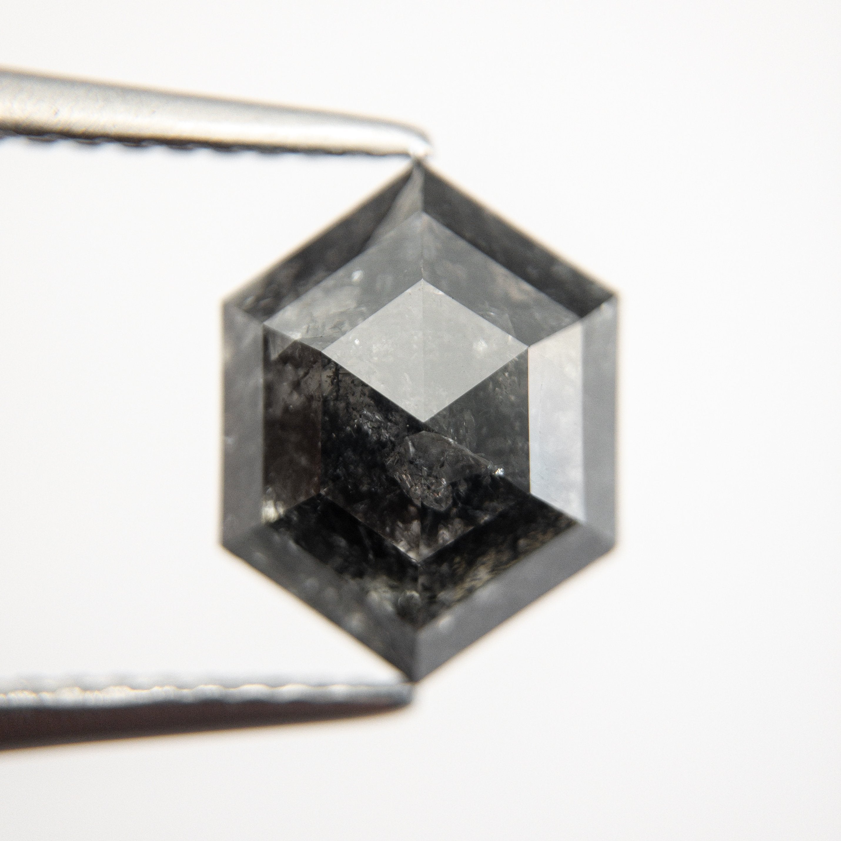 3.08ct 10.68x8.21x4.31mm Hexagon Rosecut 18484-02
