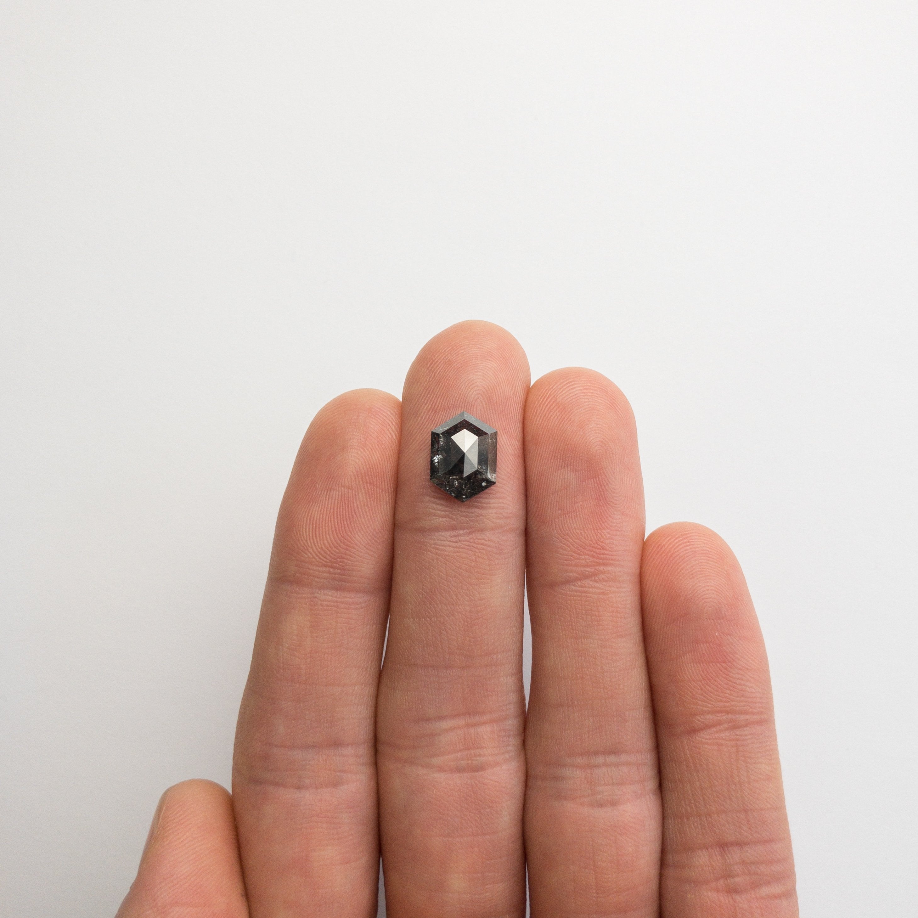 3.72ct 11.62x8.30x4.37mm Hexagon Rosecut 18484-03