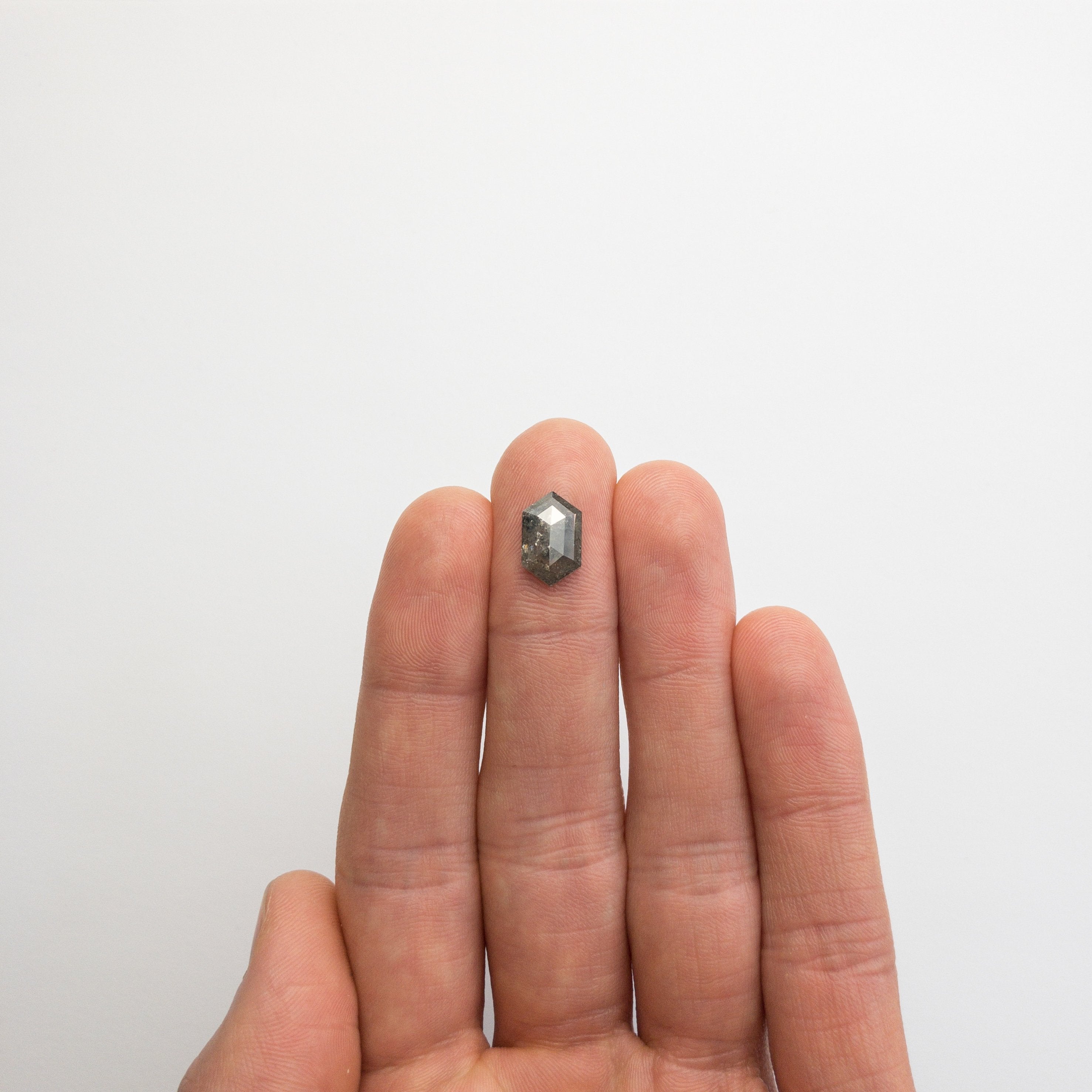 2.96ct 12.29x7.61x3.30mm Hexagon Rosecut 18484-04