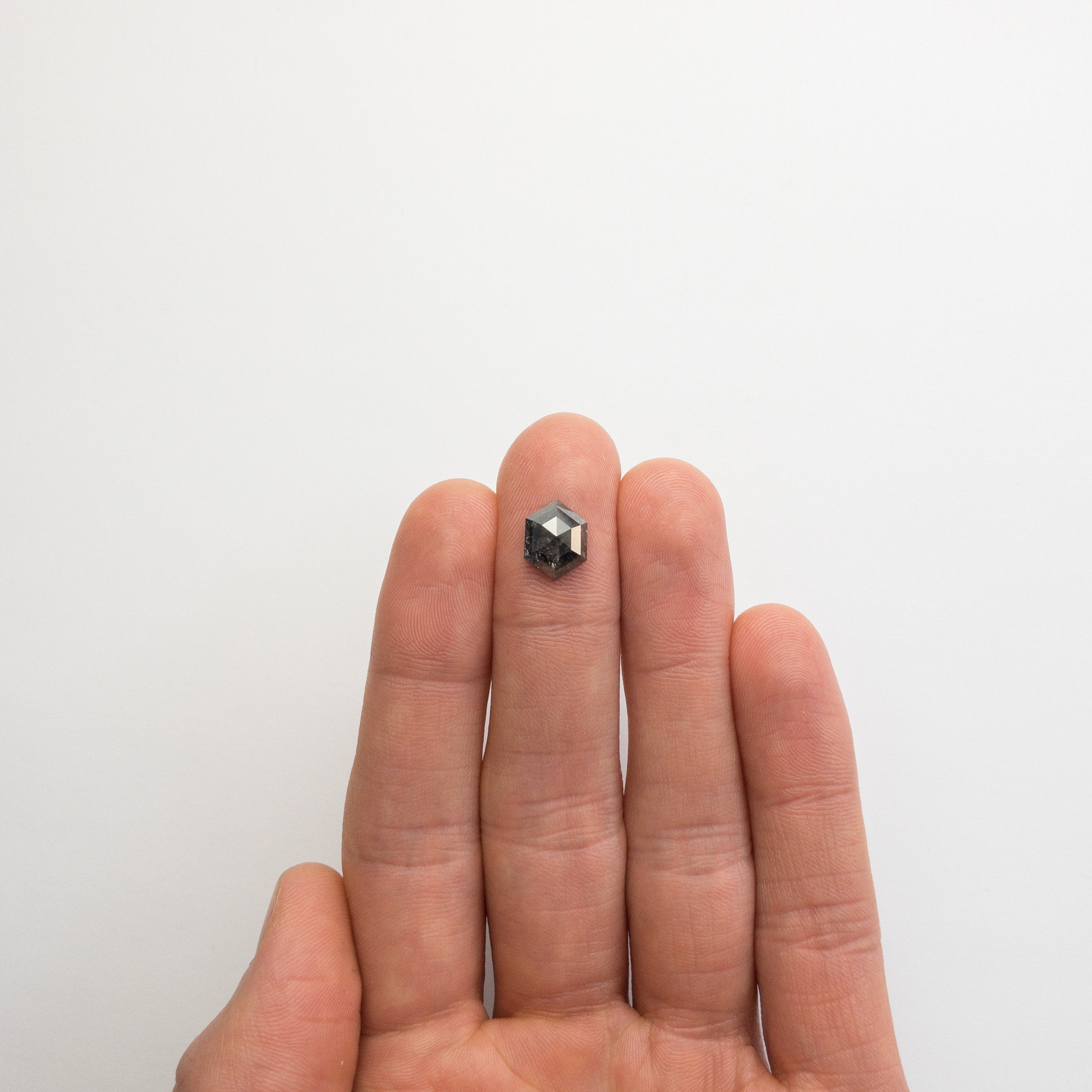 3.01ct 10.64x8.18x4.20mm Hexagon Rosecut 18484-05