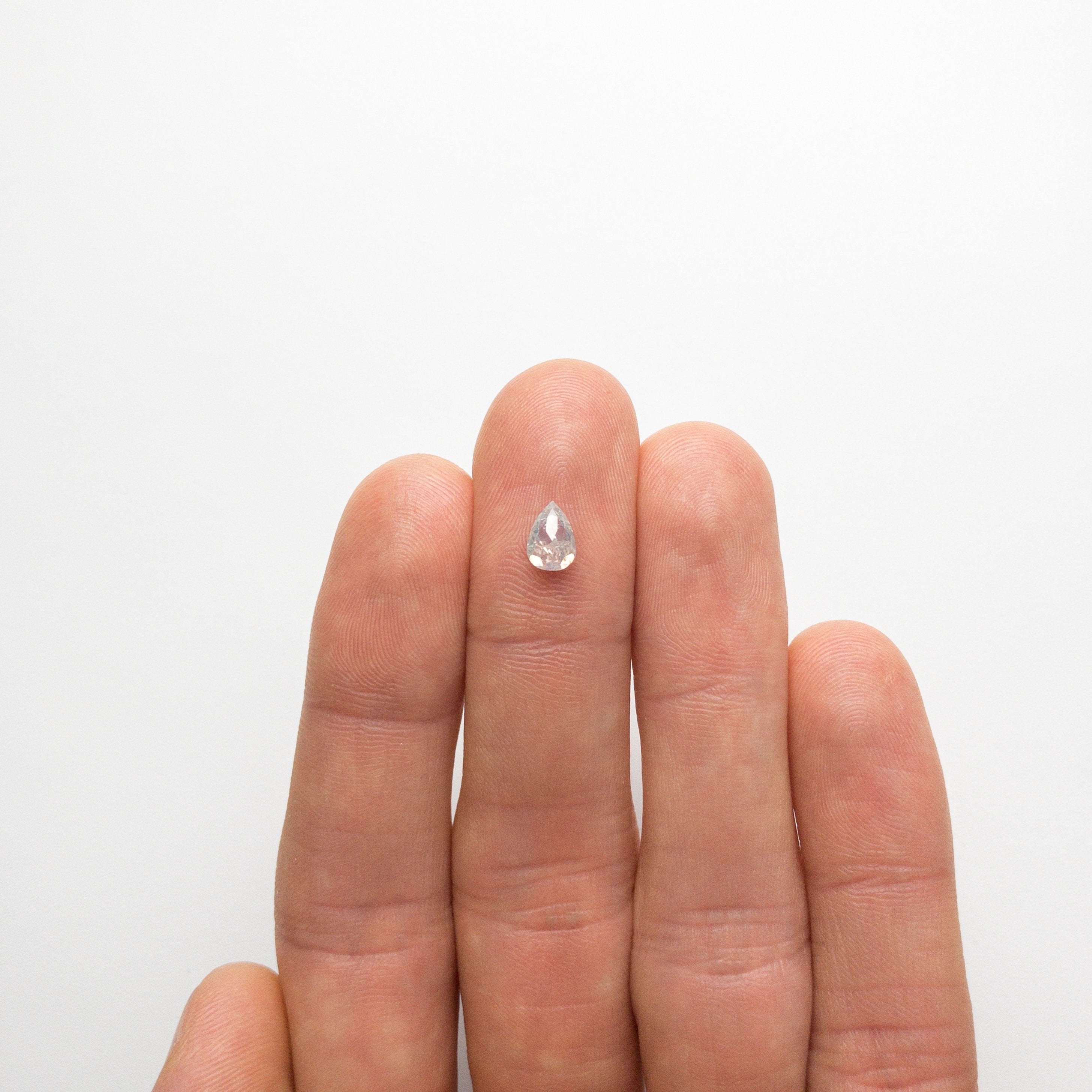 0.78ct 6.85x4.81x3.08mm Opalescent Pear Double Cut 18486-08