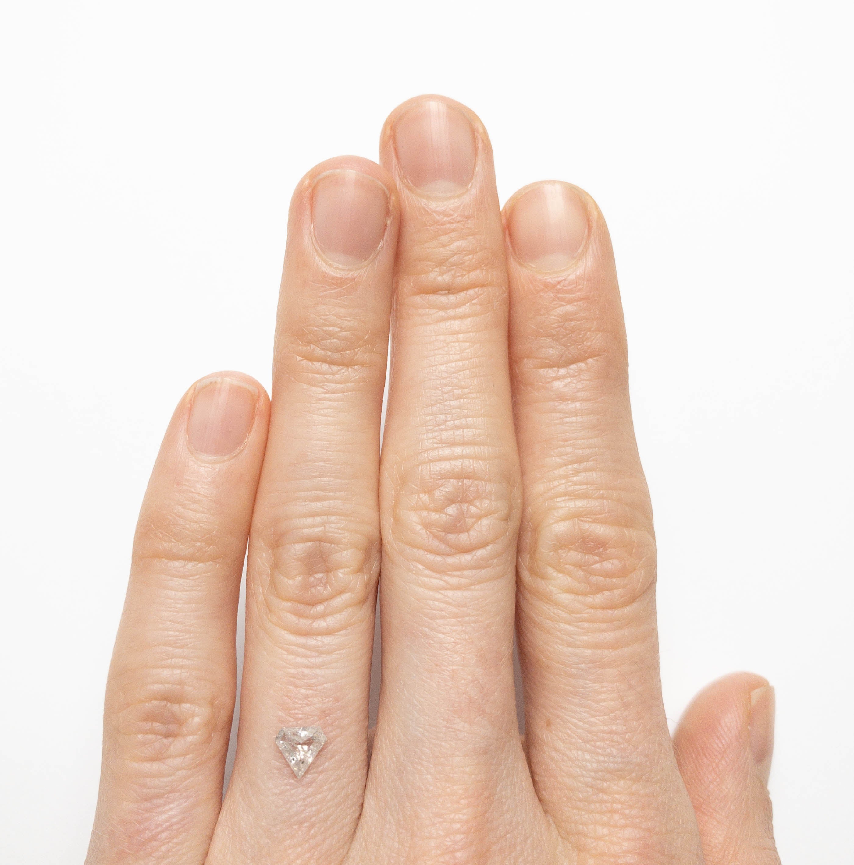 0.25ct 5.00x5.18x1.70mm Shield Rosecut 18493-07