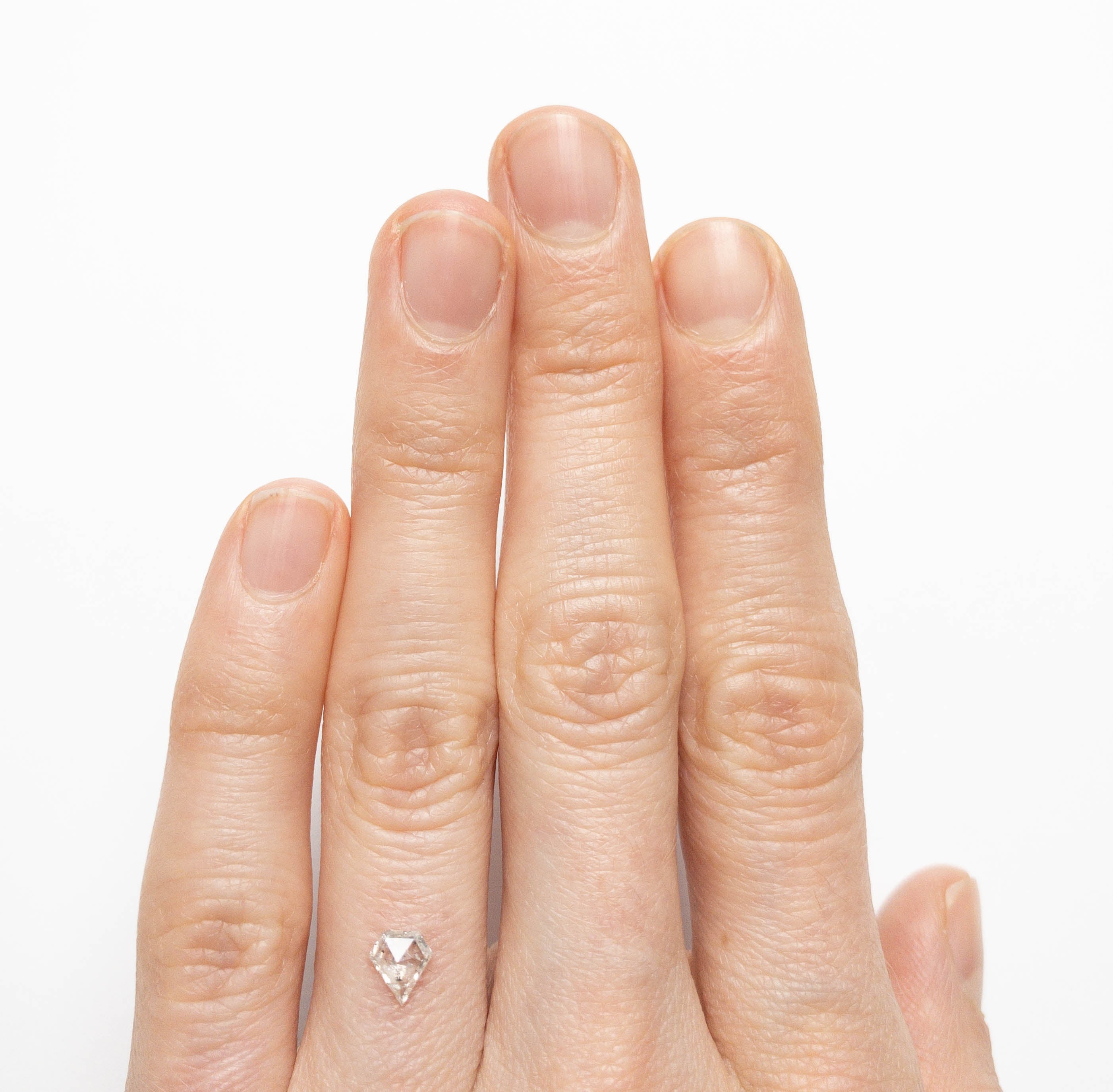 0.29ct 5.47x4.84x1.68mm Shield Rosecut 18493-08