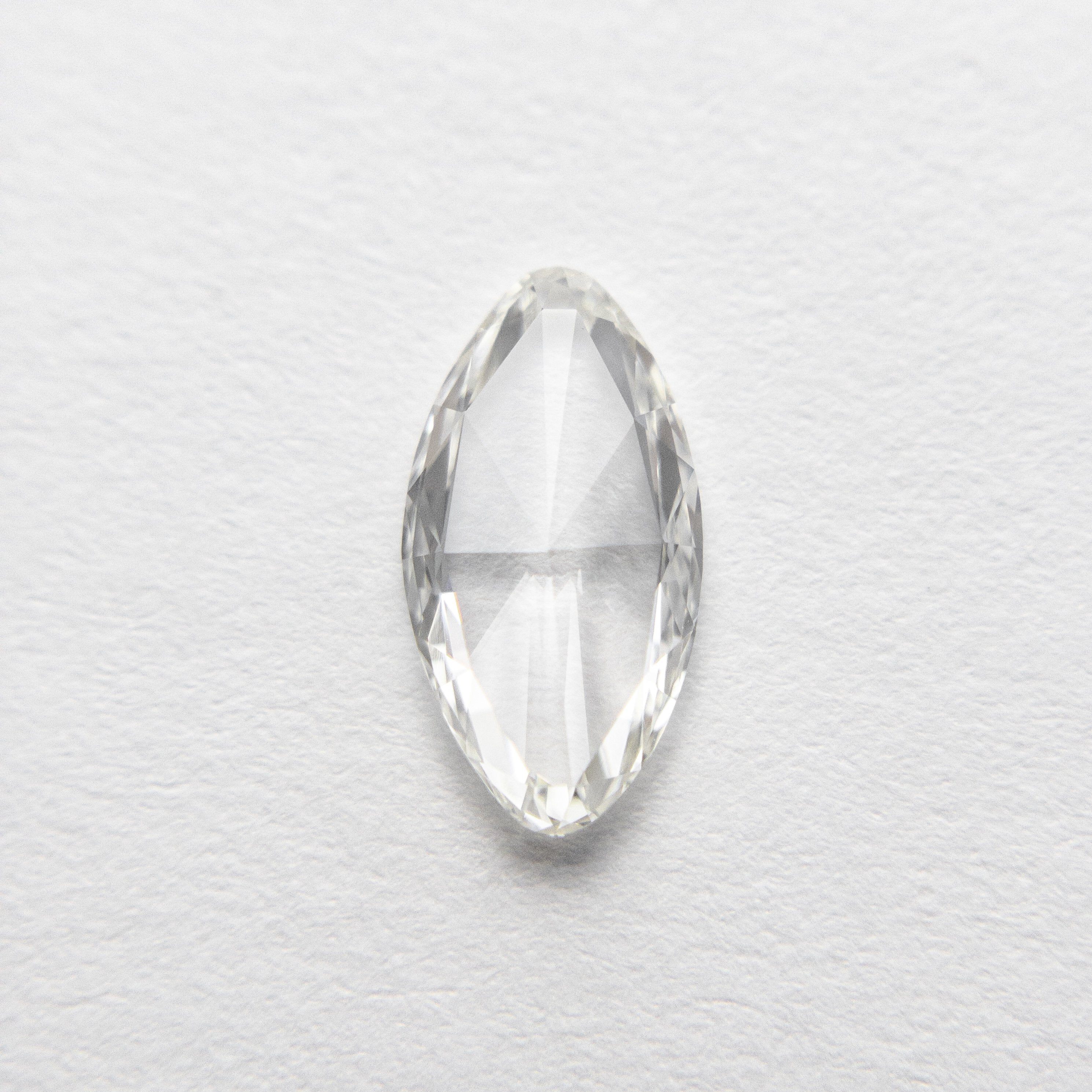0.79ct 9.39x4.94x1.85mm Moval Rosecut 18495-02