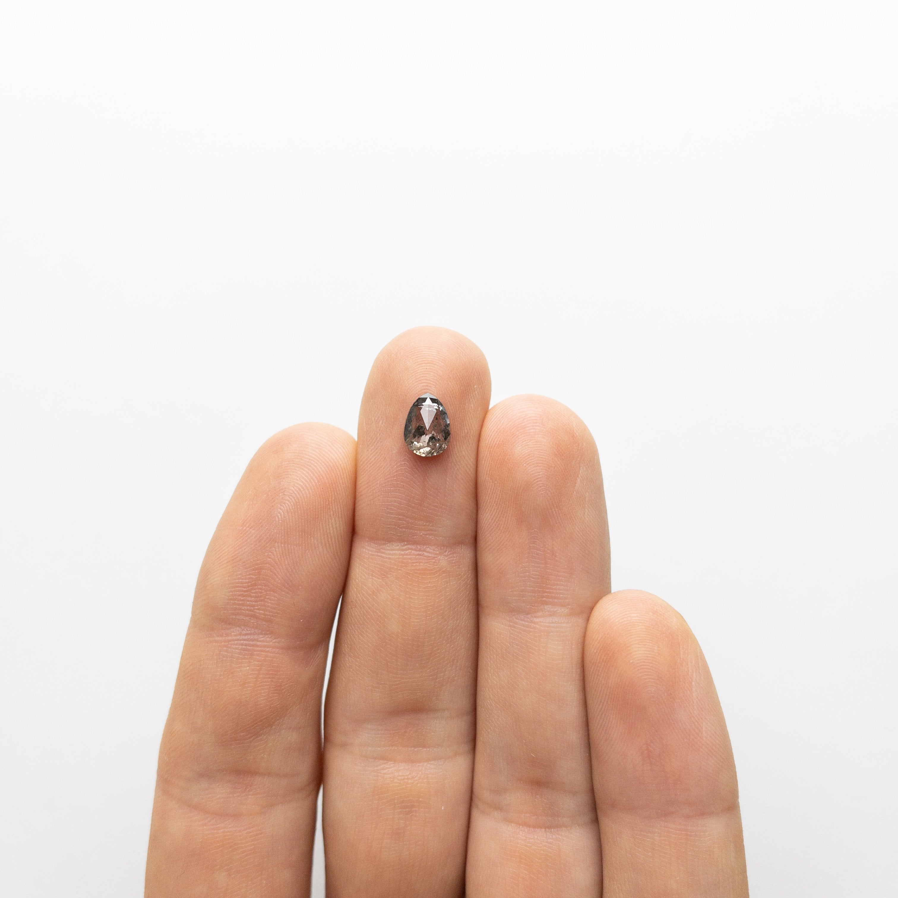 1.04ct 7.85x5.85x2.45mm Pear Rosecut 18520-04