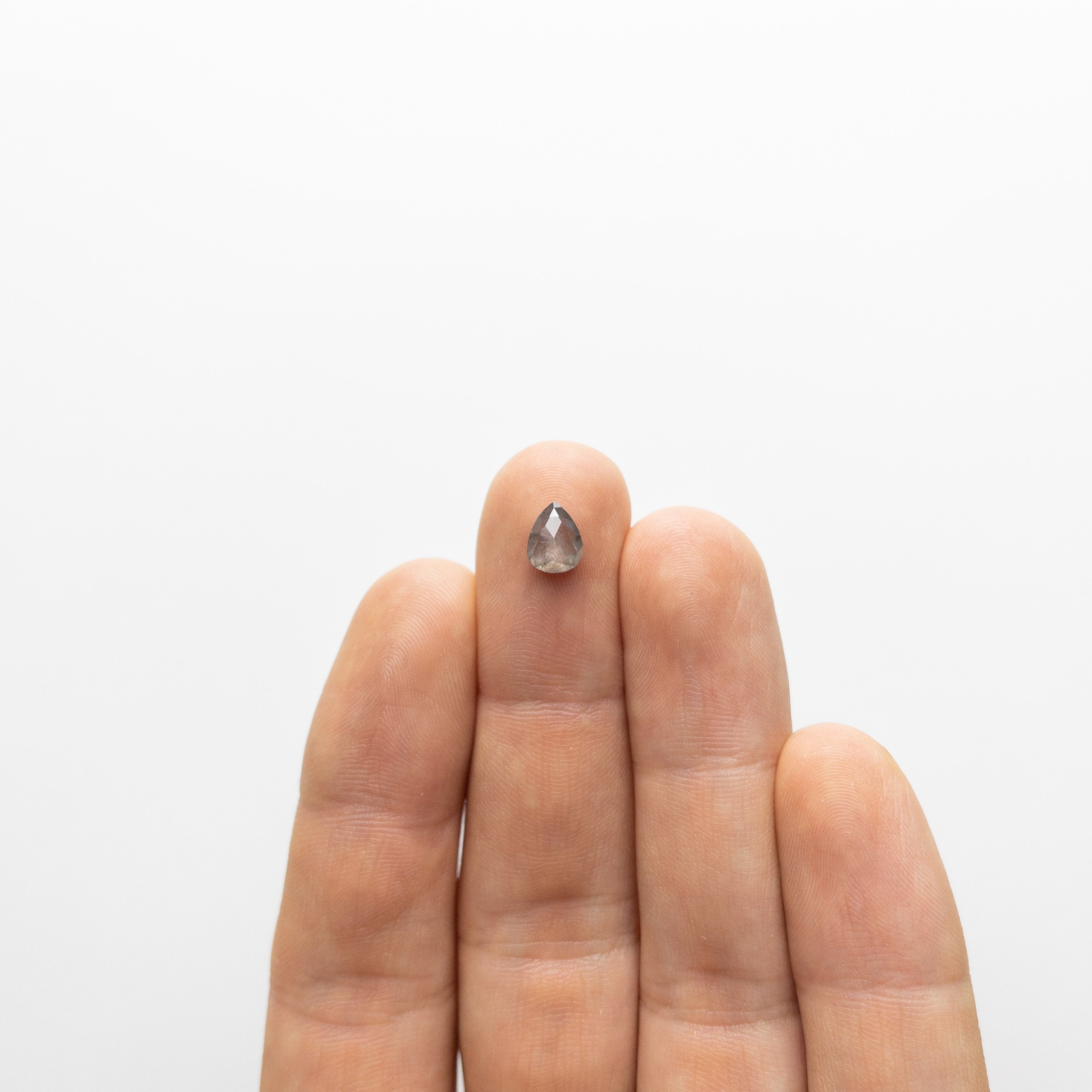 0.87ct 7.36x5.80x2.36mm Pear Rosecut 18520-19