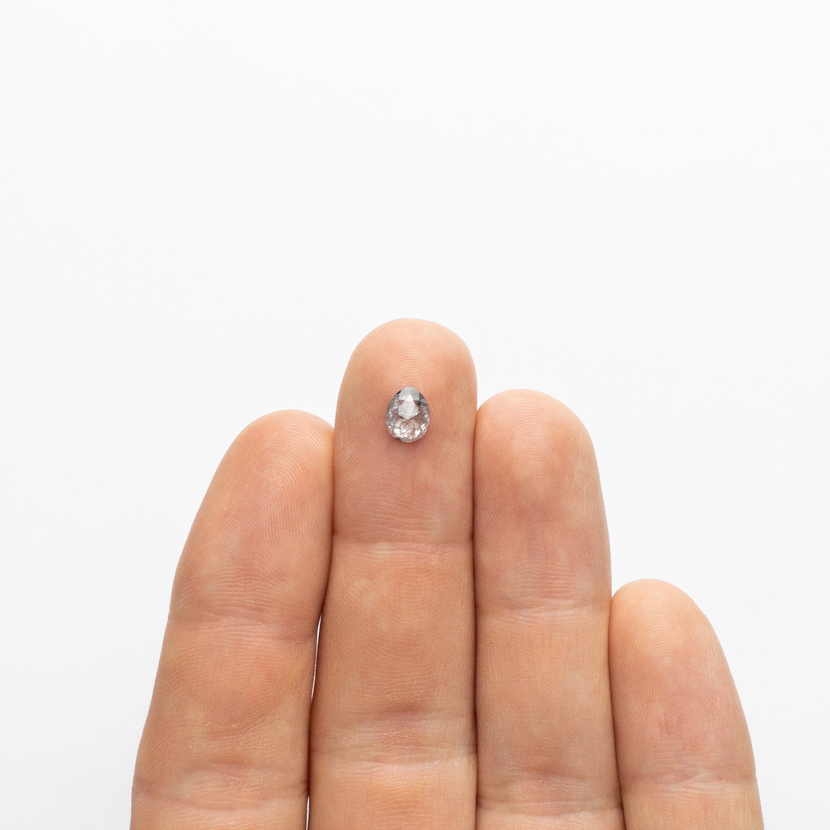 0.67ct 6.90x5.44x2.38mm Pear Rosecut 18520-24
