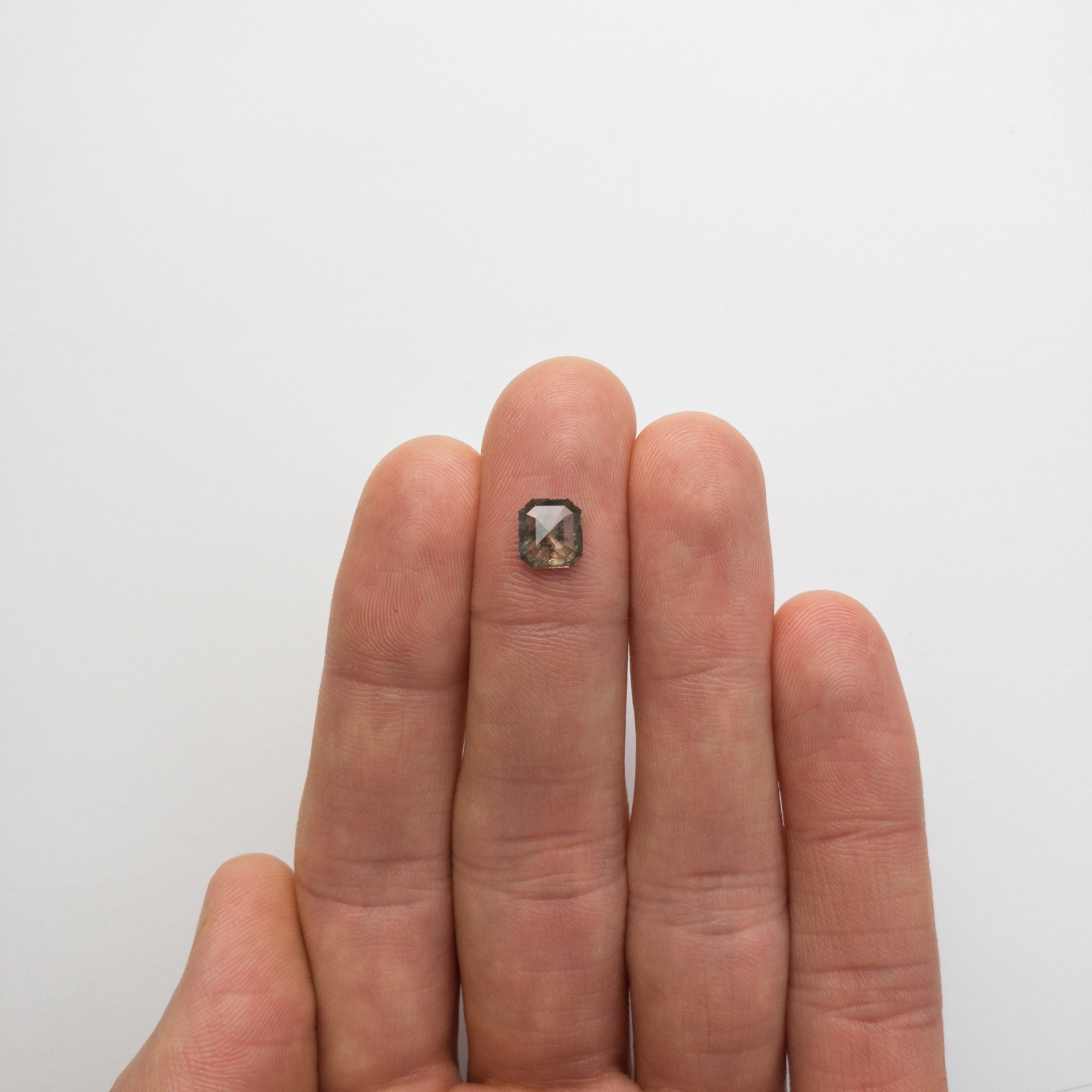 1.18ct 7.27x6.63x2.33mm Cut Corner Rectangle Rosecut 18521-06