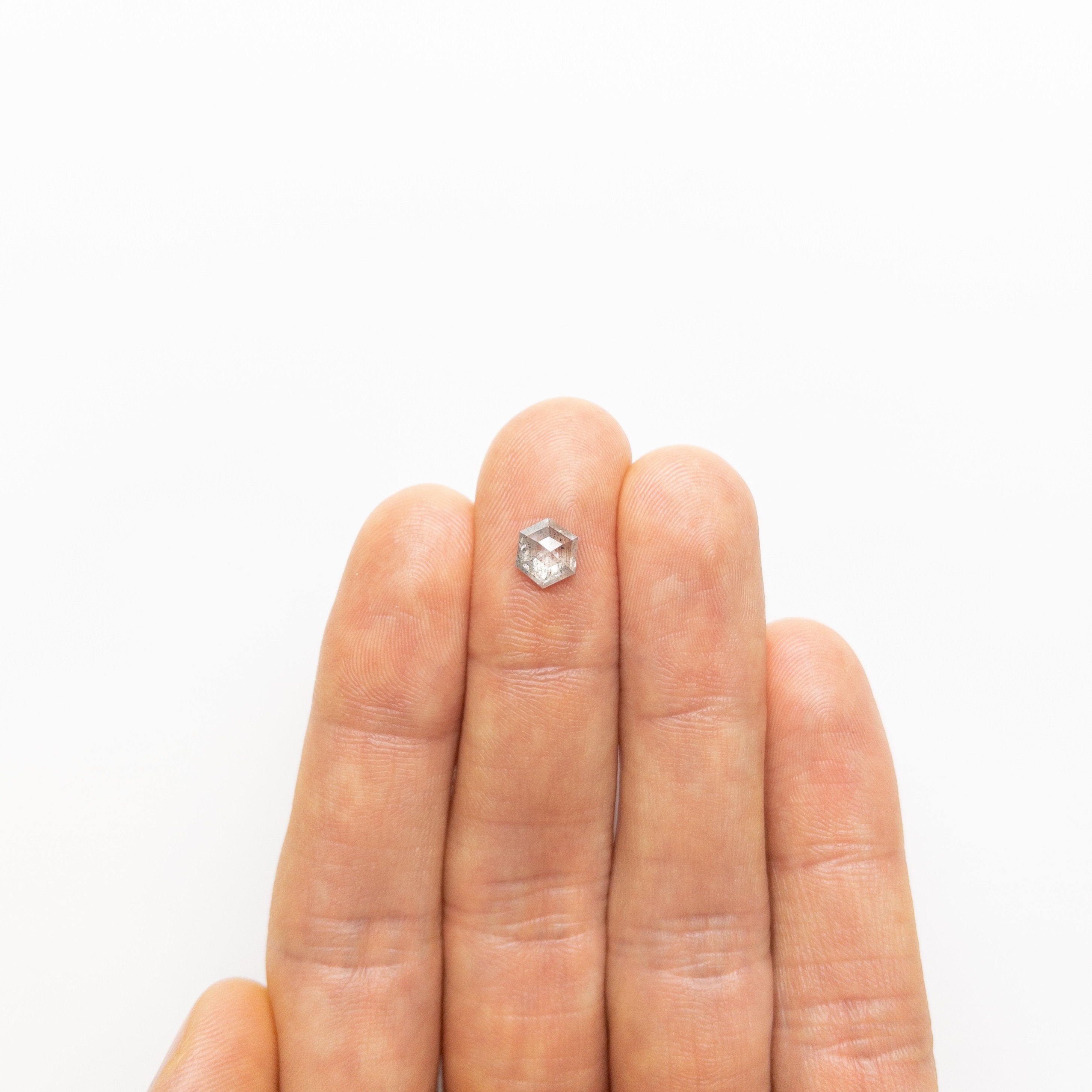 1.00ct 7.29x6.17x2.79mm Hexagon Rosecut 18523-04