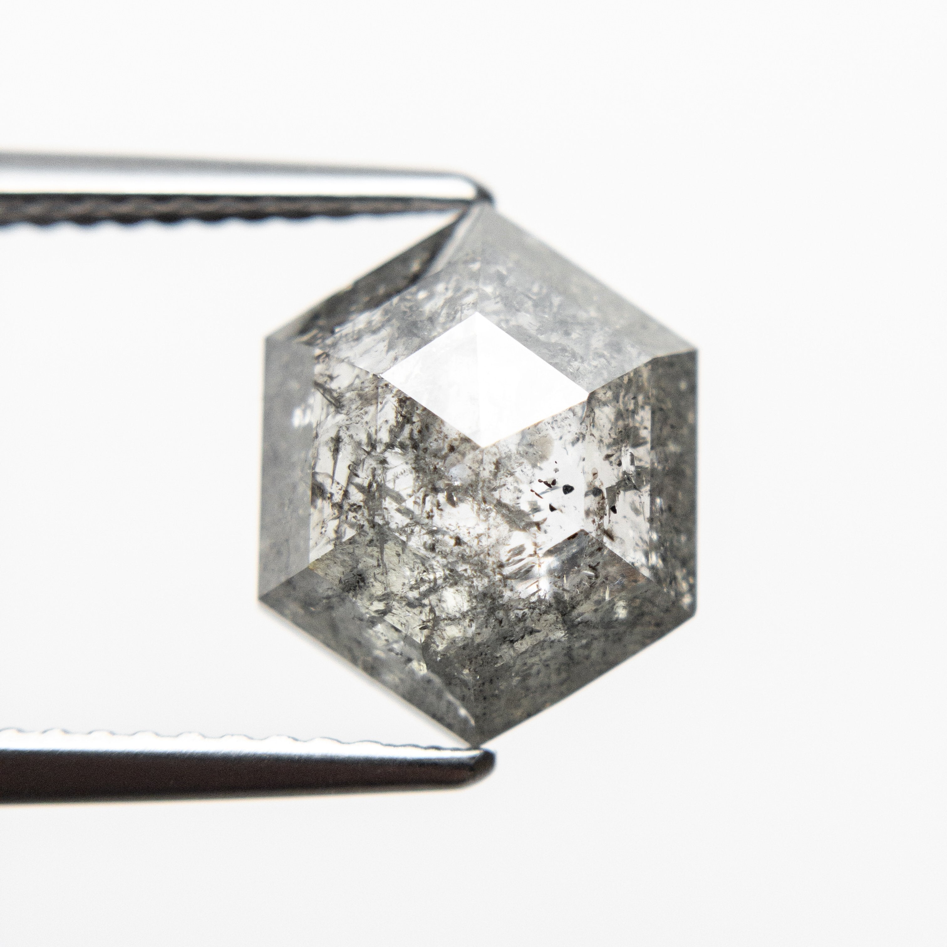 3.36ct 11.05x8.80x4.00mm Hexagon Rosecut 18523-05