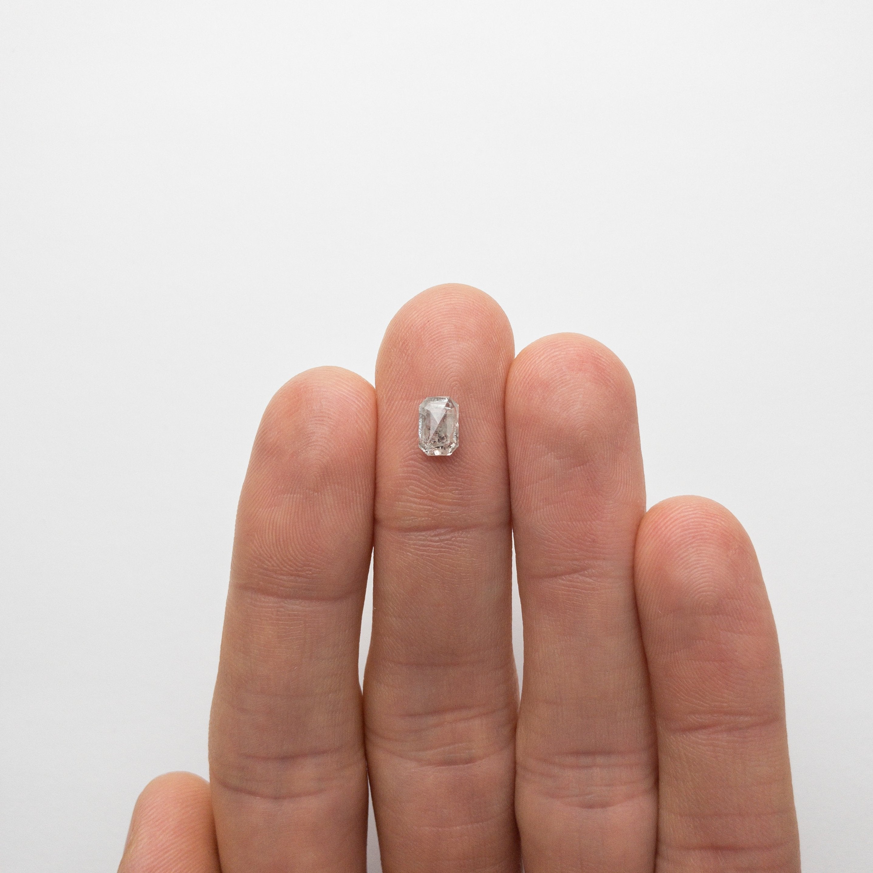 1.03ct 6.74x4.57x2.97mm Cut Corner Rectangle Rosecut 18530-18