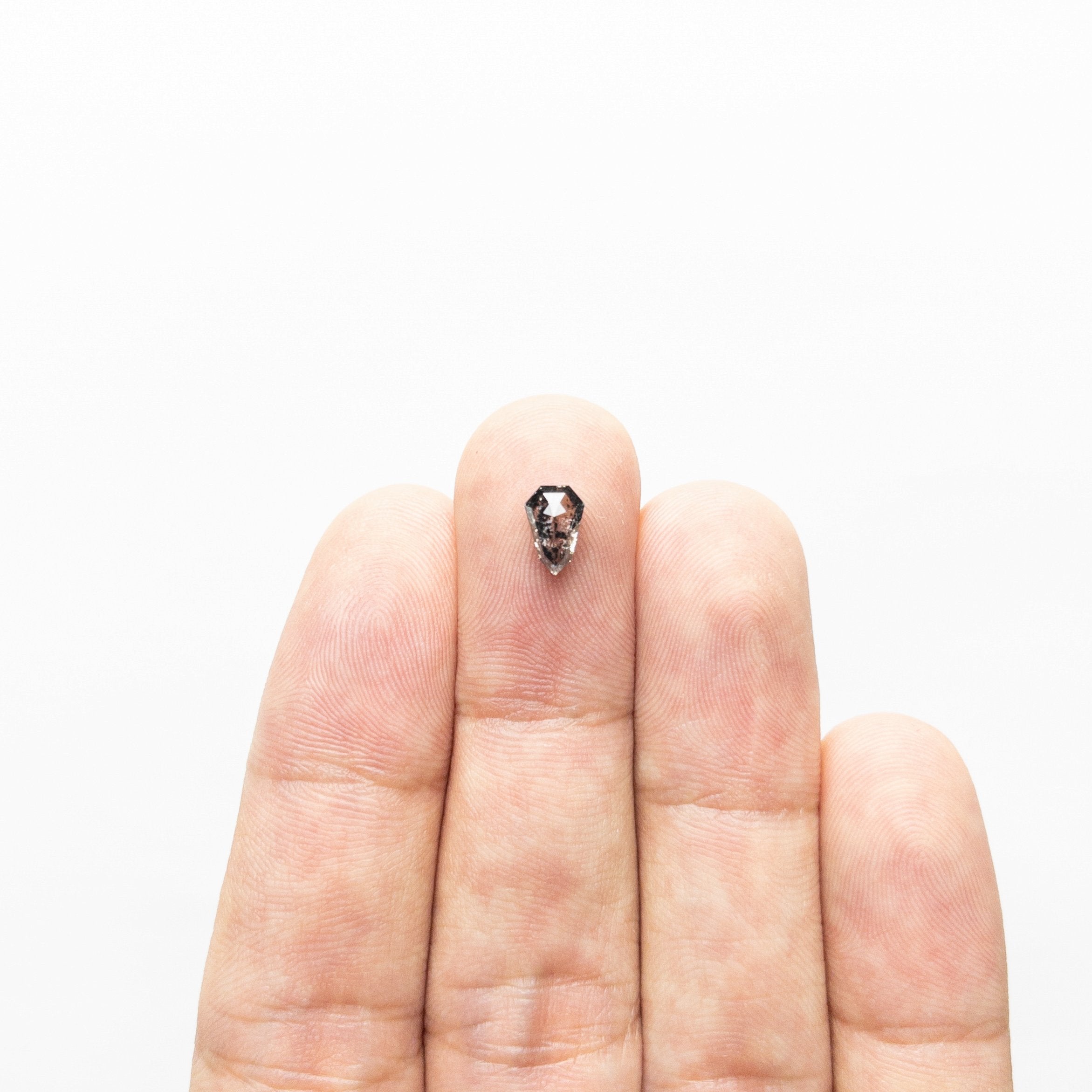 0.89ct 7.57x5.09x2.85mm Shield Rosecut 18537-01