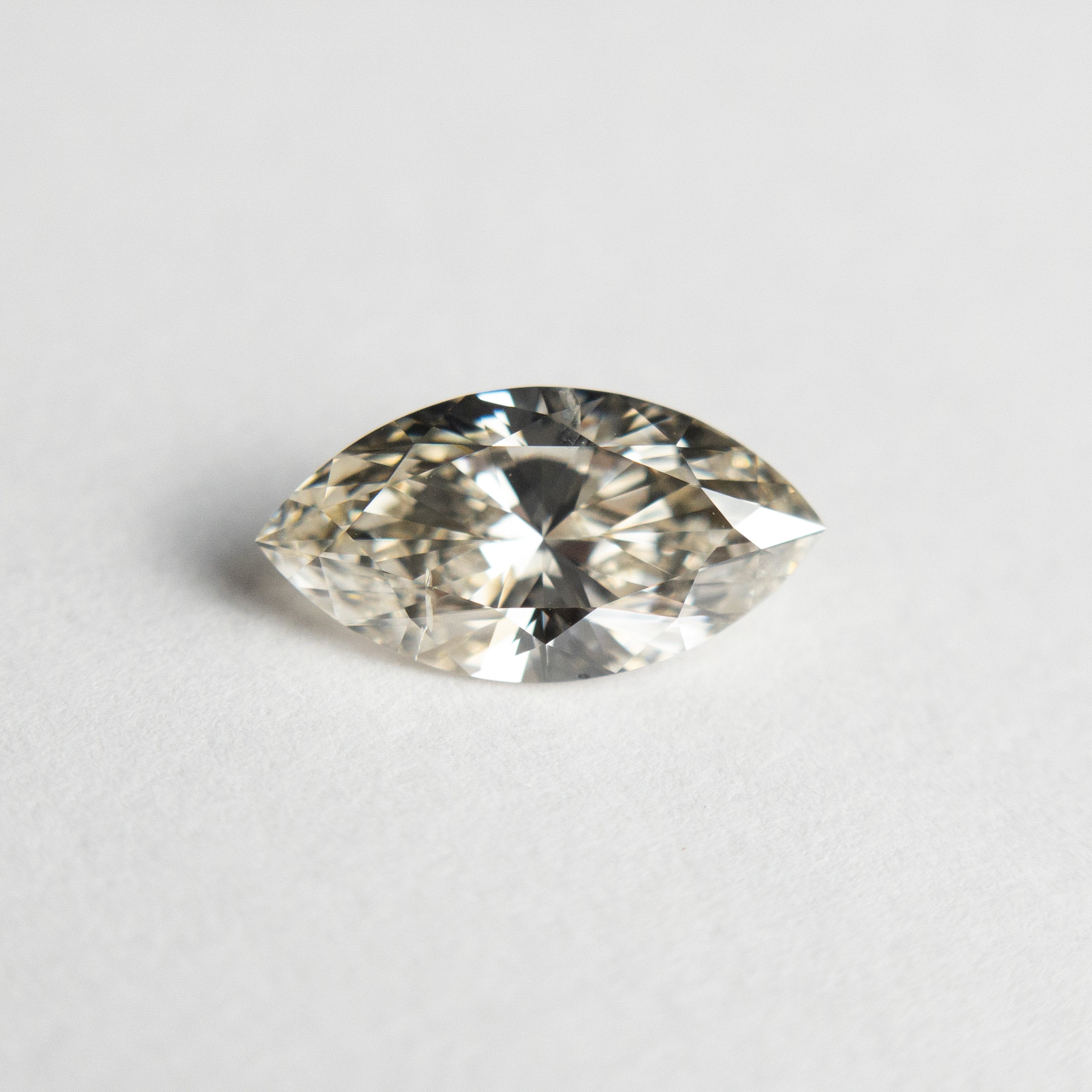 1.01ct 10.01x5.21x3.21mm SI2 Champagne Marquise Brilliant 18538-01