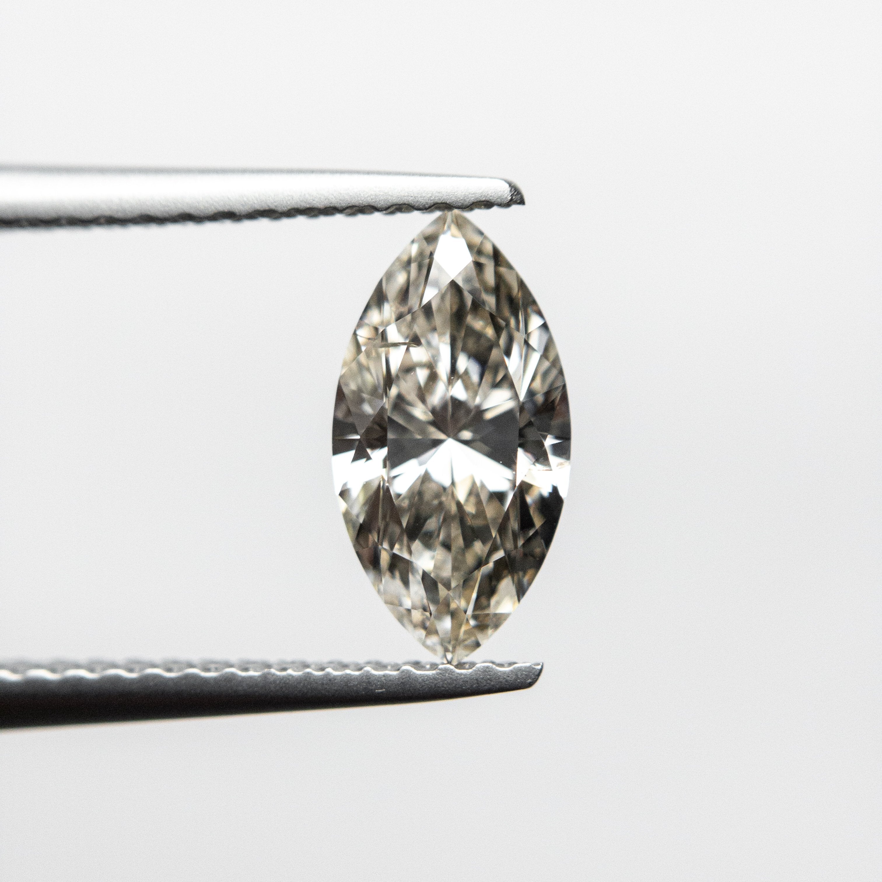 1.01ct 10.01x5.21x3.21mm SI2 Champagne Marquise Brilliant 18538-01