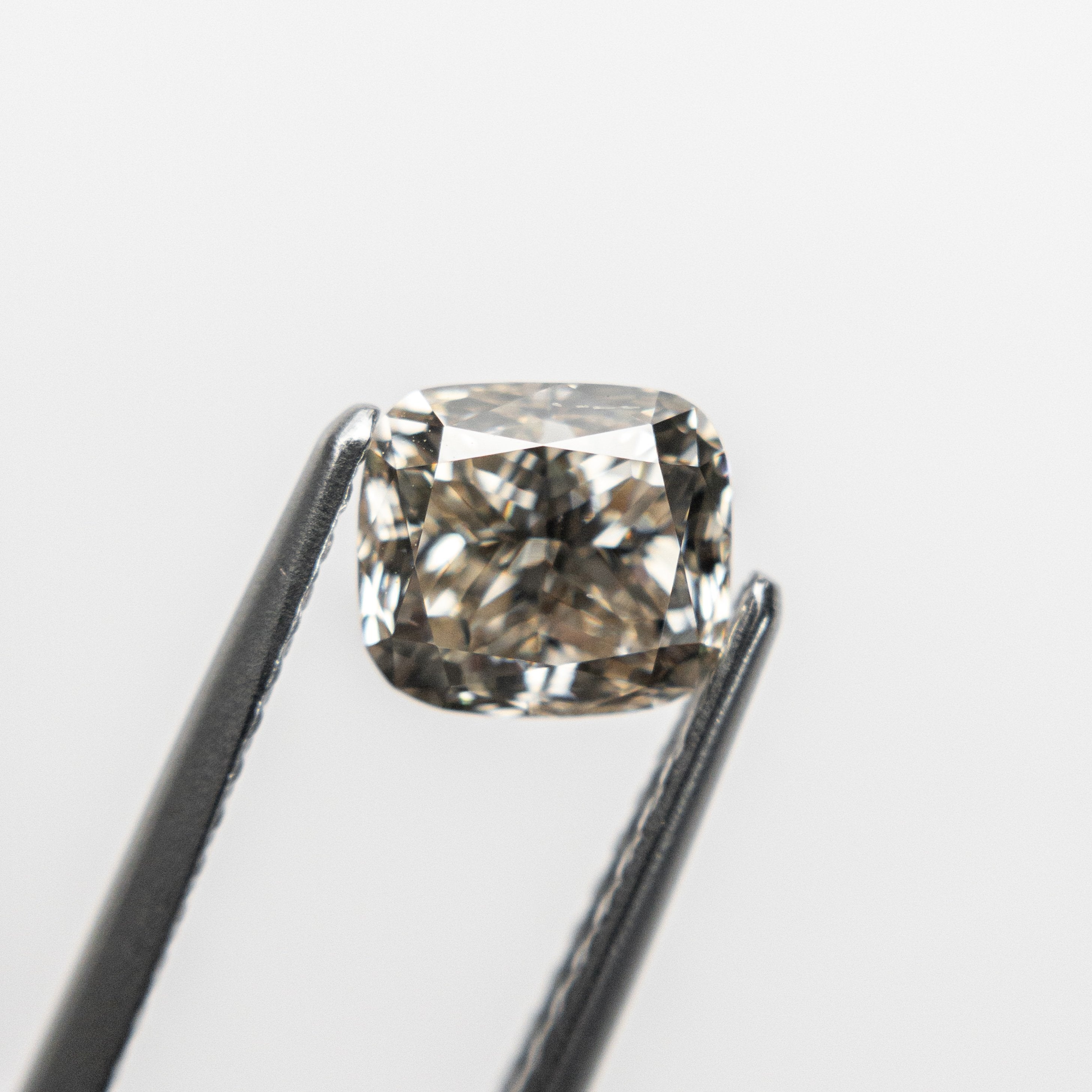 1.18ct 6.12x5.53x4.13mm SI1 Champagne Cushion Brilliant 18541-01