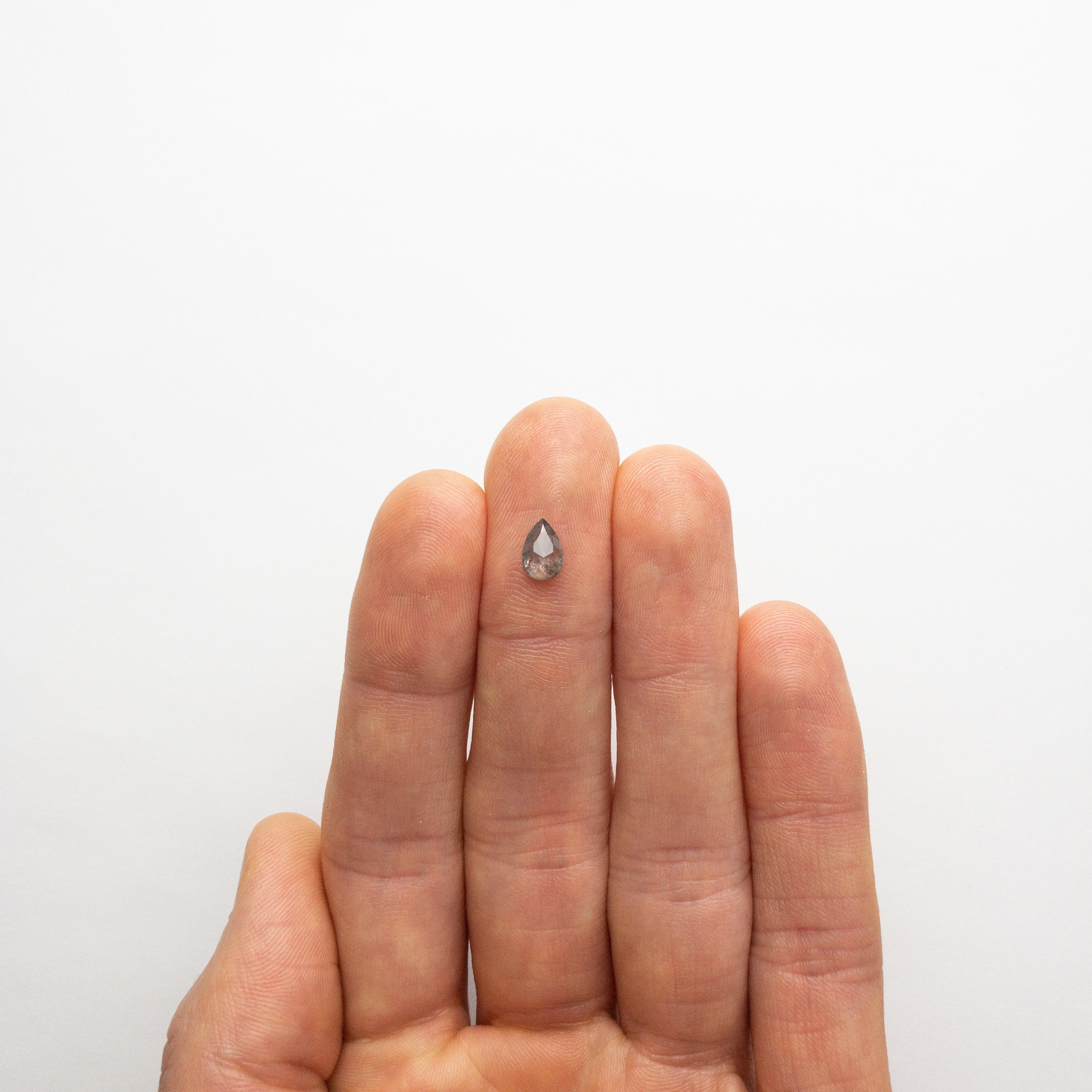 0.65ct 7.41x4.89x2.11mm Pear Rosecut 18551-05