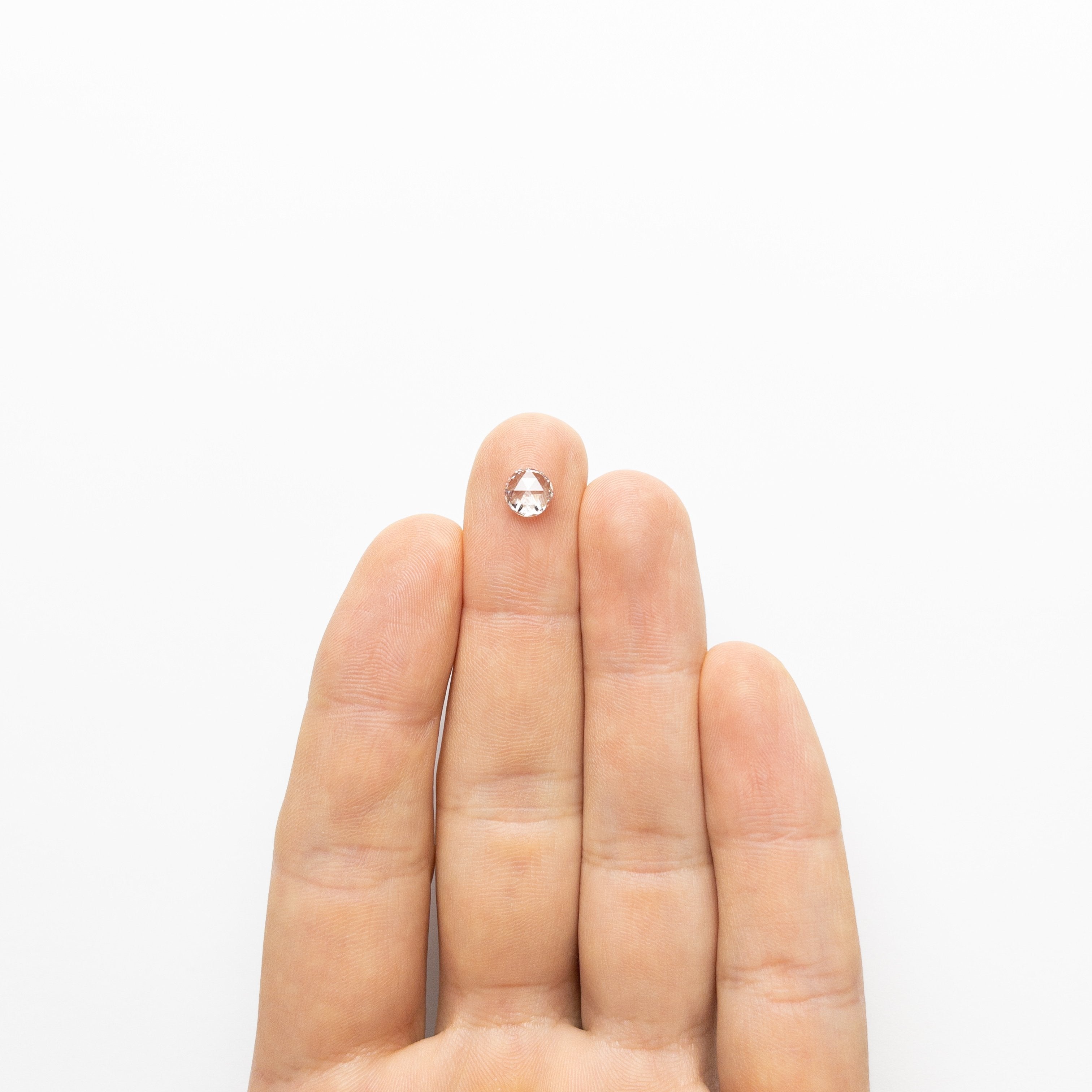 0.89ct 6.42x6.38x2.39mm GIA VVS2 F Round Rosecut 18600-01