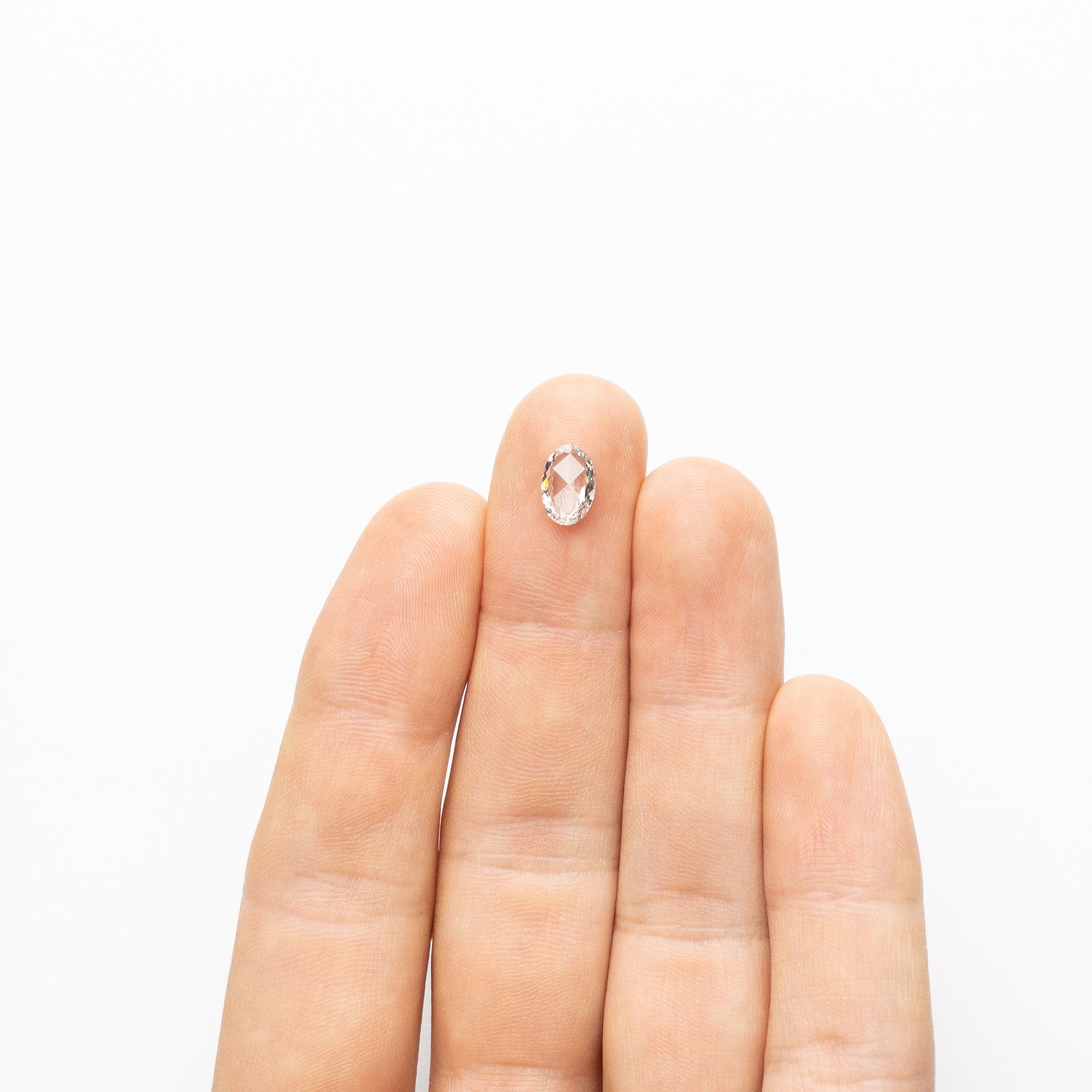 0.94ct 8.76x5.91x1.97mm GIA VS2 F Oval Rosecut 18601-01