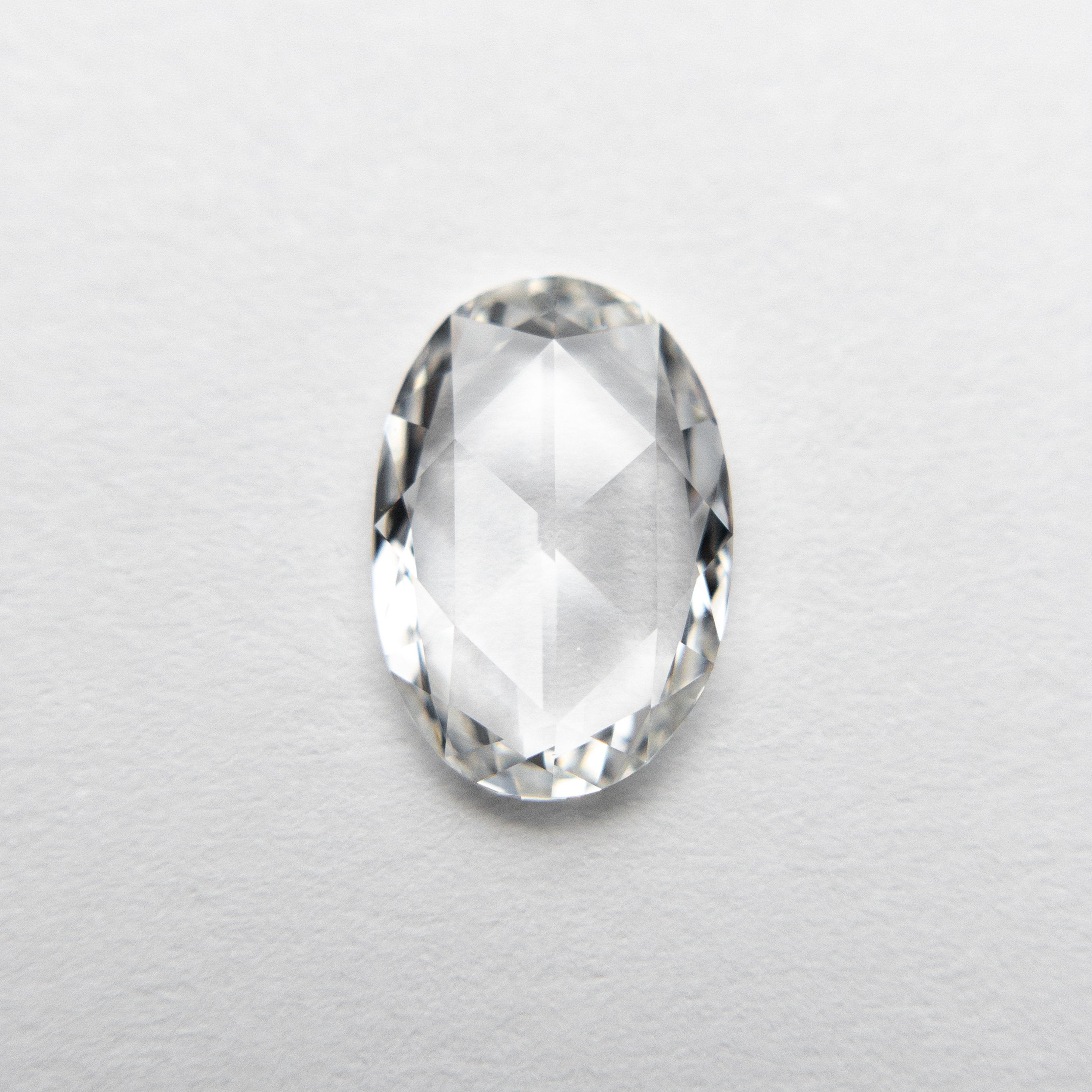 0.91ct 8.84x6.02x1.66mm GIA VVS2 E Oval Rosecut 18601-05