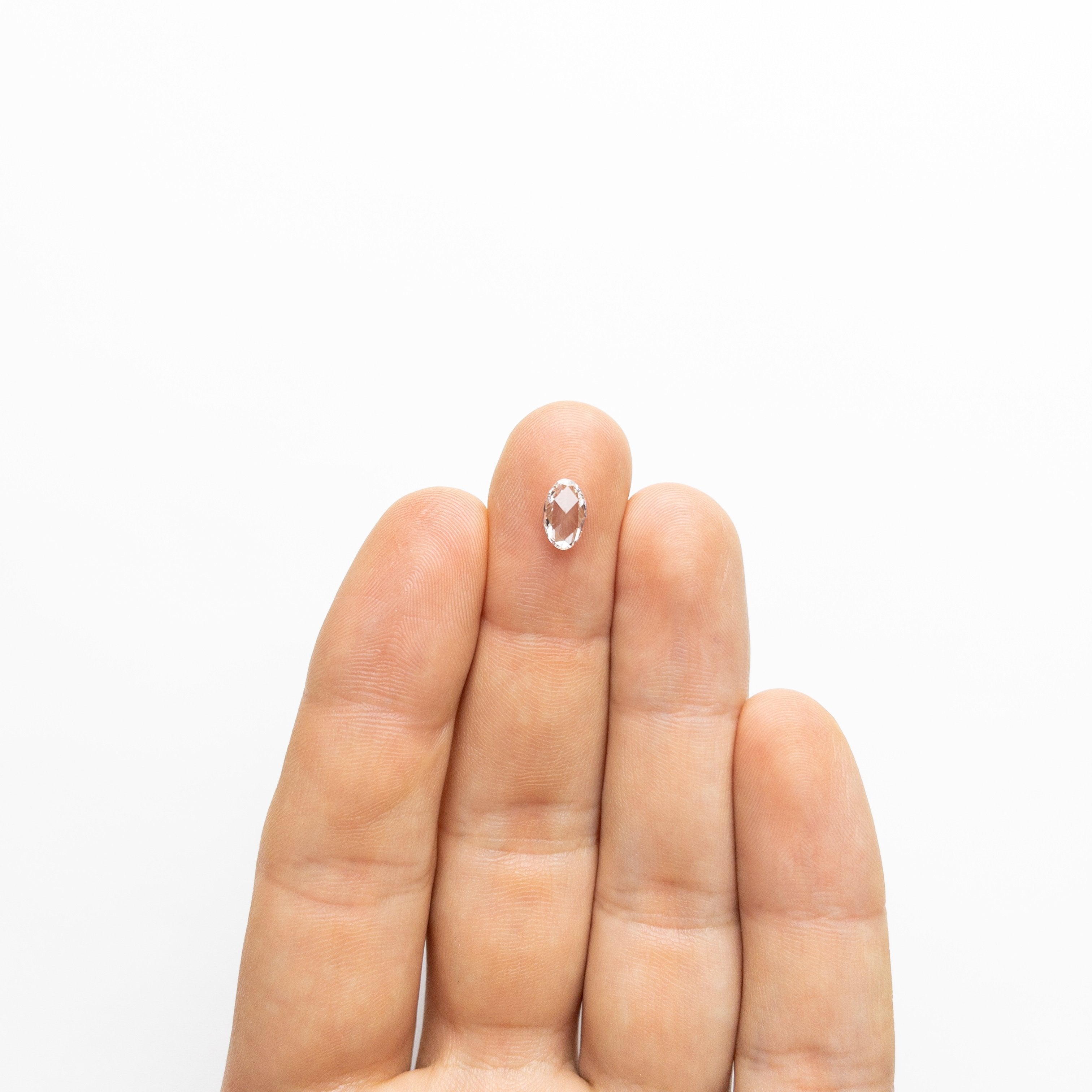 0.70ct 8.2x5.1x1.81mm SI1 H-I Oval Rosecut 18602-02