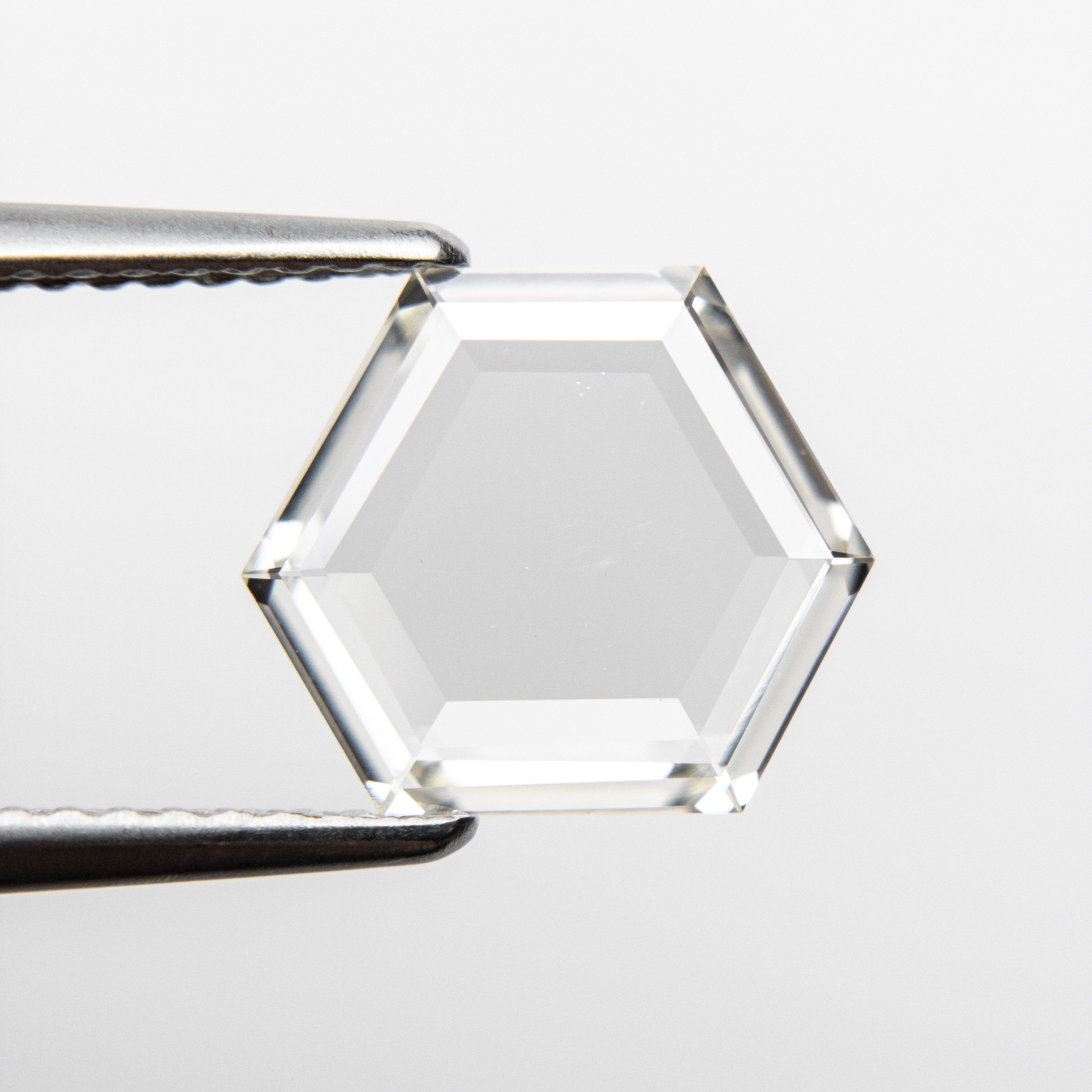 1.24ct 10.56x9.15x1.17mm VS L-M Hexagon Portrait Cut 18608-01